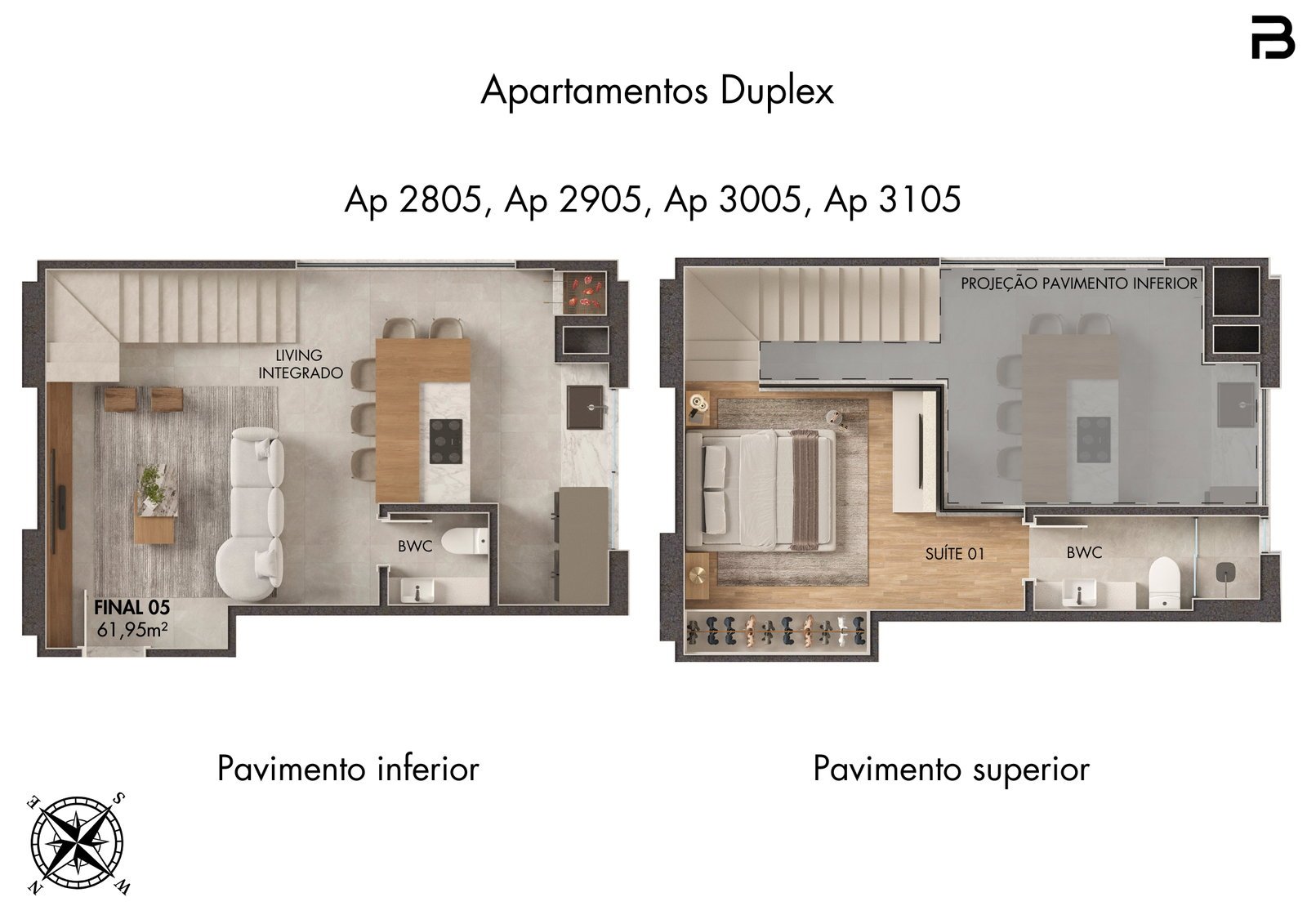 Breeze Towers — planta c 5, Bach Incorporadora, Vila Nova, Porto Belo SC Breeze Towers — planta c 5, Bach Incorporadora, Vila Nova, Porto Belo SC