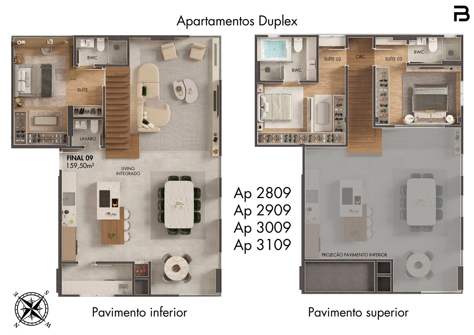 Breeze Towers — planta c 9, Bach Incorporadora, Vila Nova, Porto Belo SC Breeze Towers — planta c 9, Bach Incorporadora, Vila Nova, Porto Belo SC