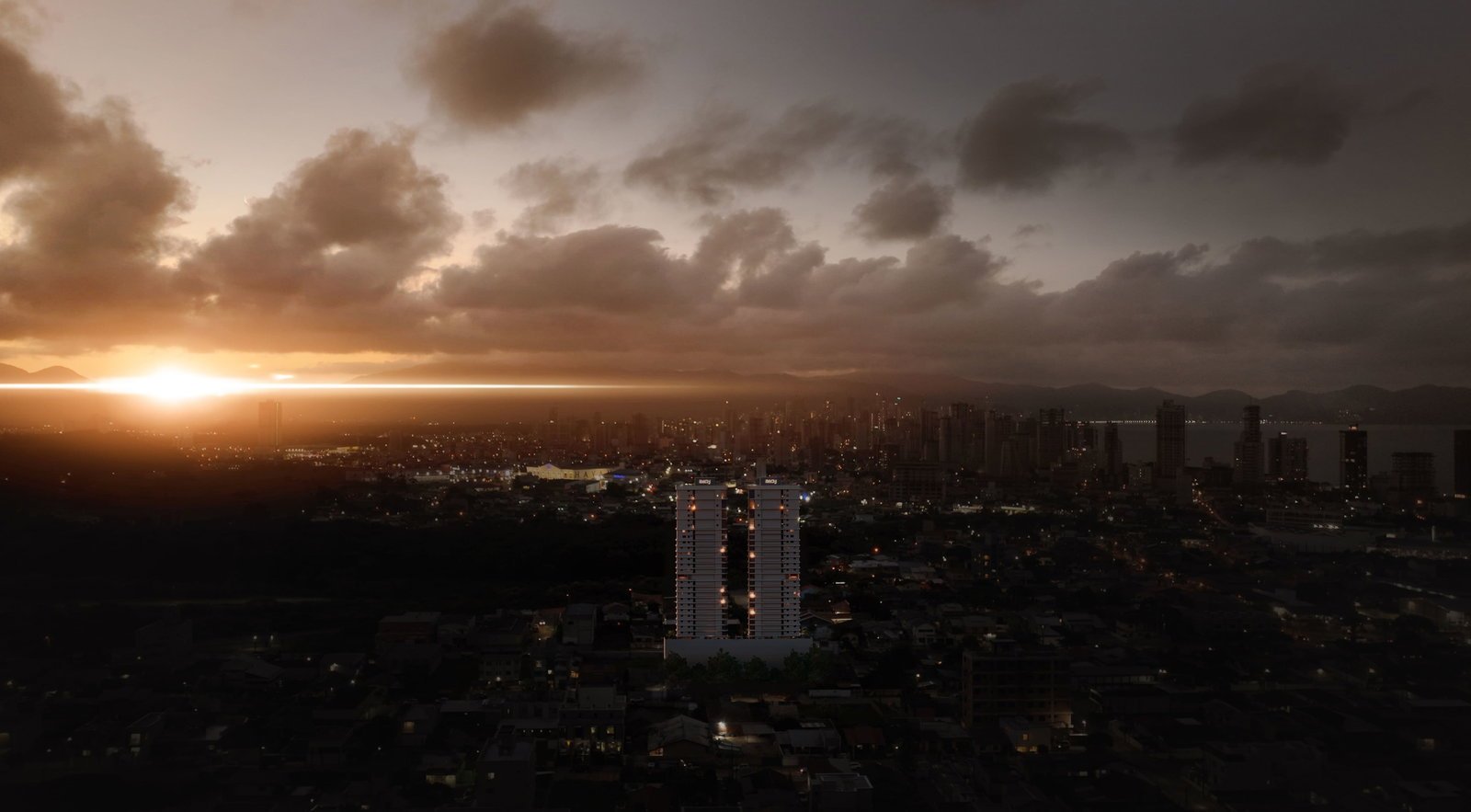 Breeze Towers — por do sol, Bach Incorporadora, Vila Nova, Porto Belo SC Breeze Towers — por do sol, Bach Incorporadora, Vila Nova, Porto Belo SC