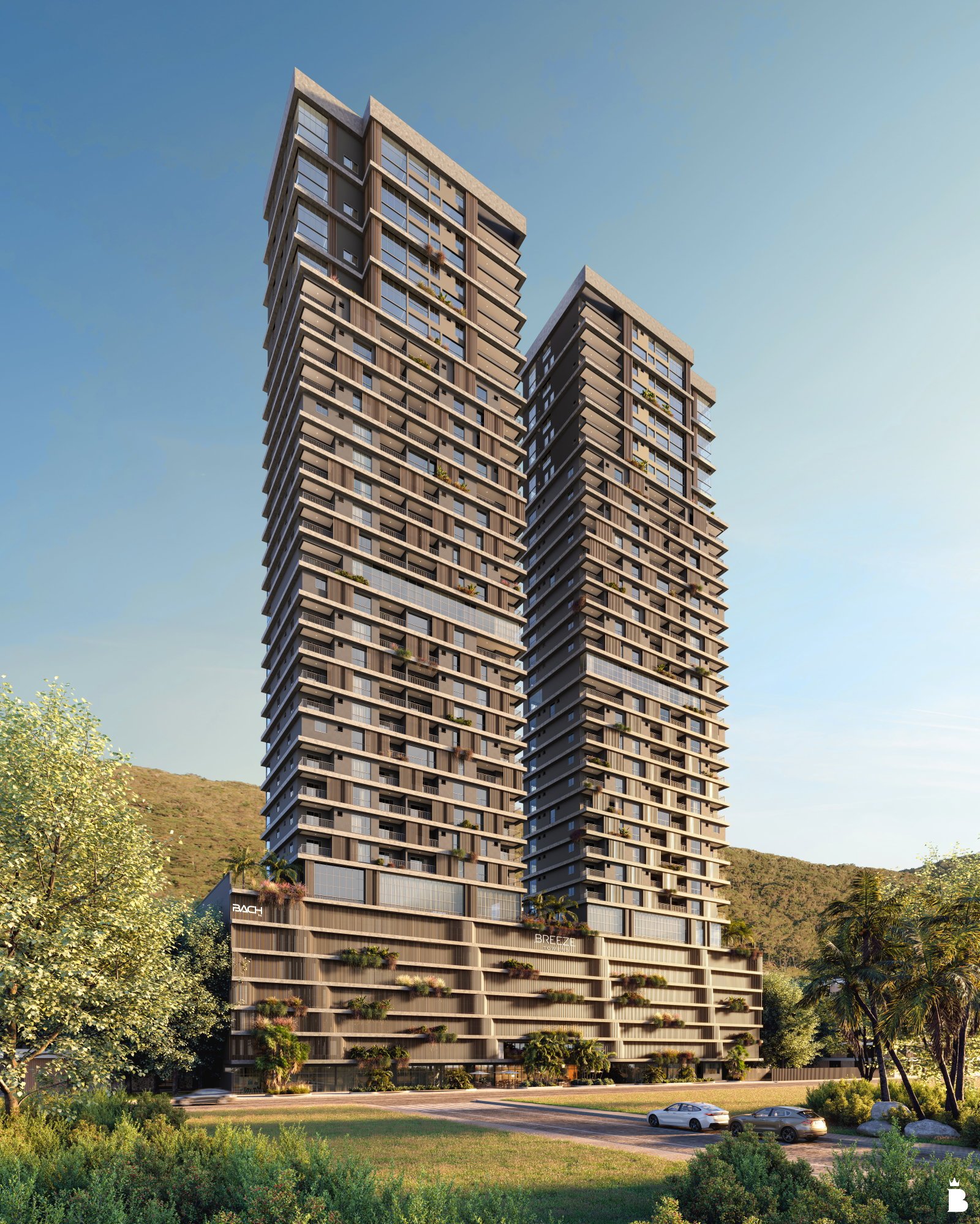 Breeze Towers — tower externa diurna rf, Bach Incorporadora, Vila Nova, Porto Belo SC Breeze Towers — tower externa diurna rf, Bach Incorporadora, Vila Nova, Porto Belo SC