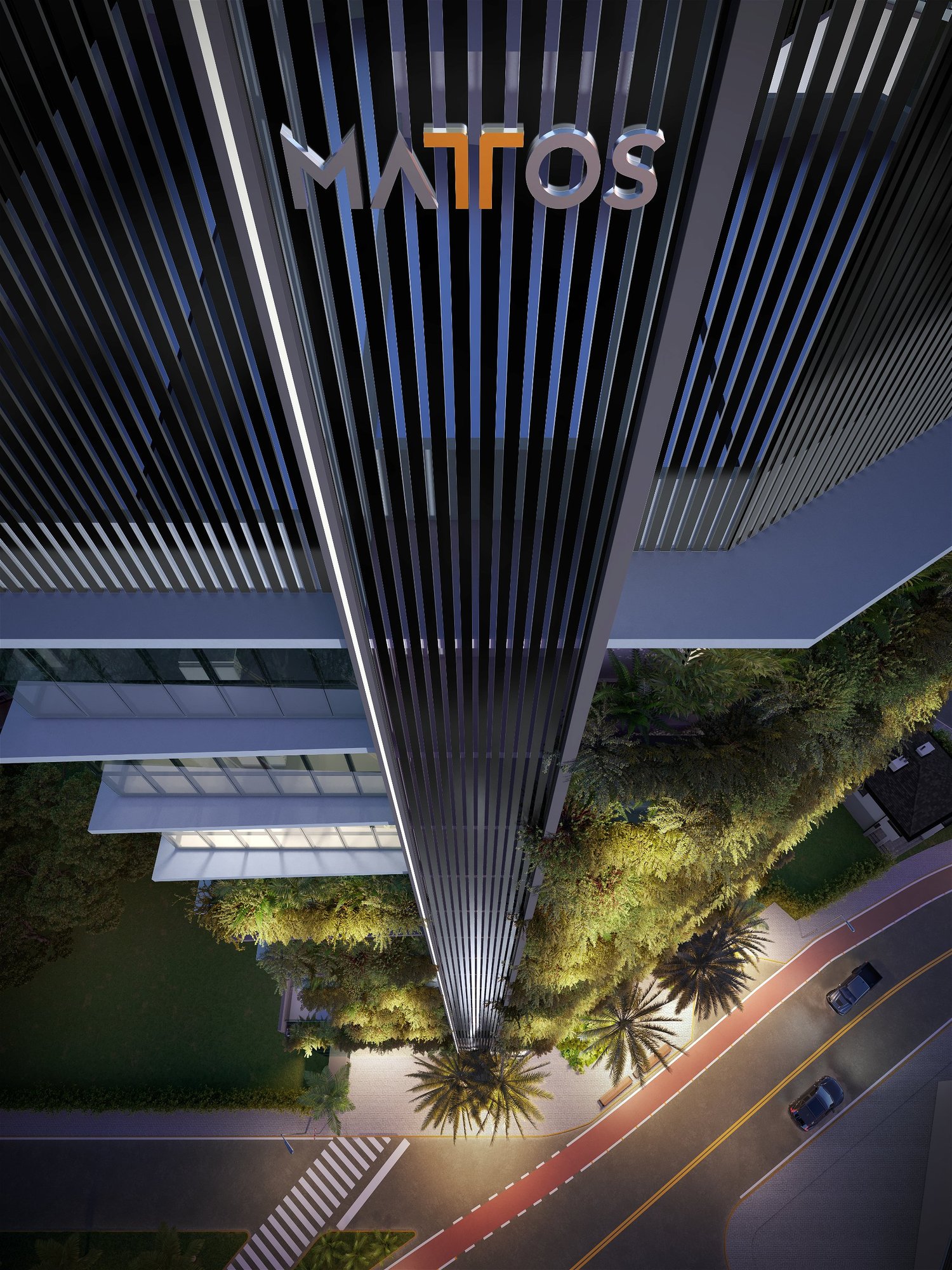 Brickell Business — fachada e renders 11, Mattos Incorporadora, Balneário Perequê, Porto Belo SC Brickell Business — fachada e renders 11, Mattos Incorporadora, Balneário Perequê, Porto Belo SC