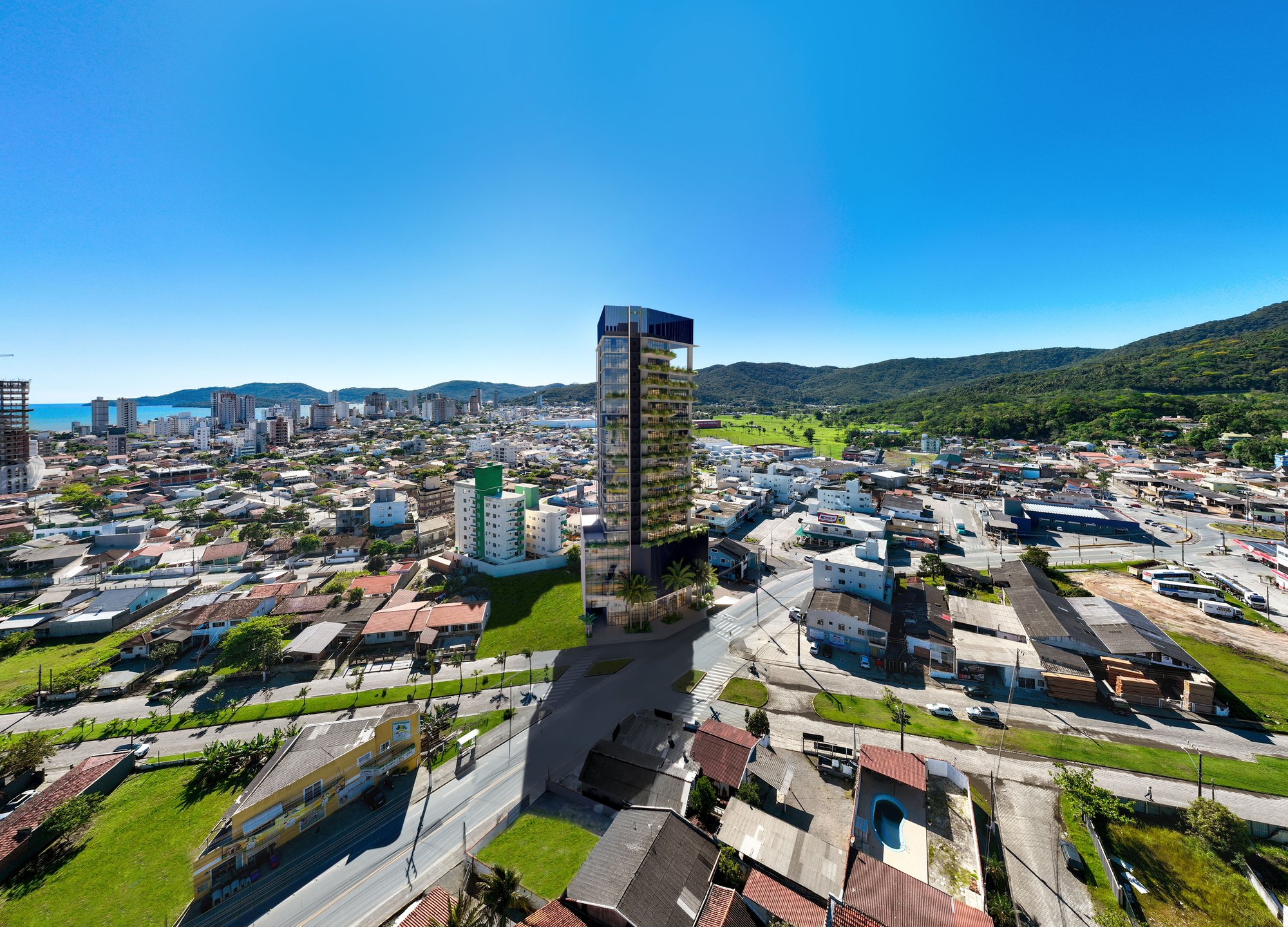 Brickell Business — locacao 2, Mattos Incorporadora, Balneário Perequê, Porto Belo SC Brickell Business — locacao 2, Mattos Incorporadora, Balneário Perequê, Porto Belo SC