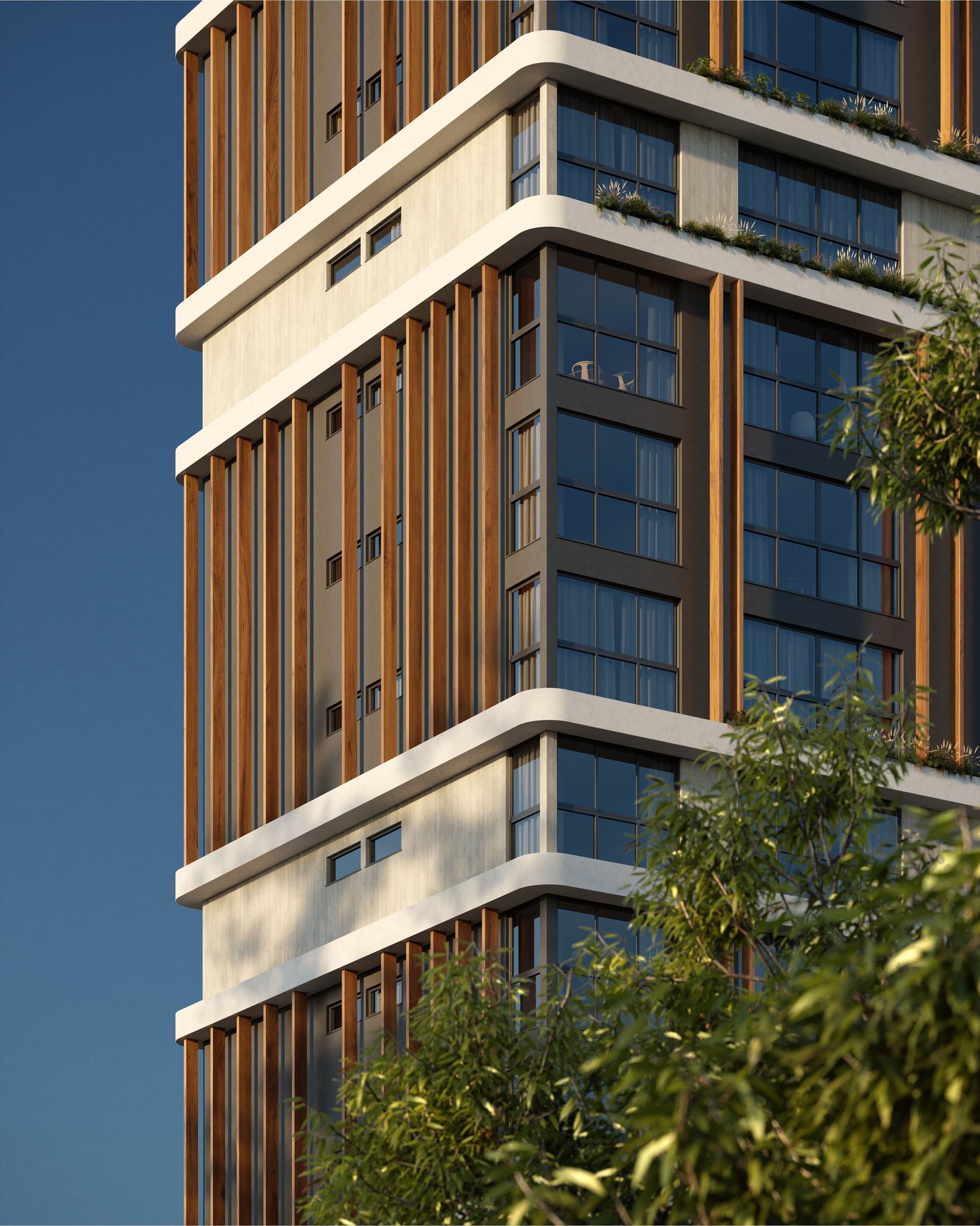 Bris Residence — fachada e renders 8, Tetto Empreendimentos, Balneário Perequê, Porto Belo SC