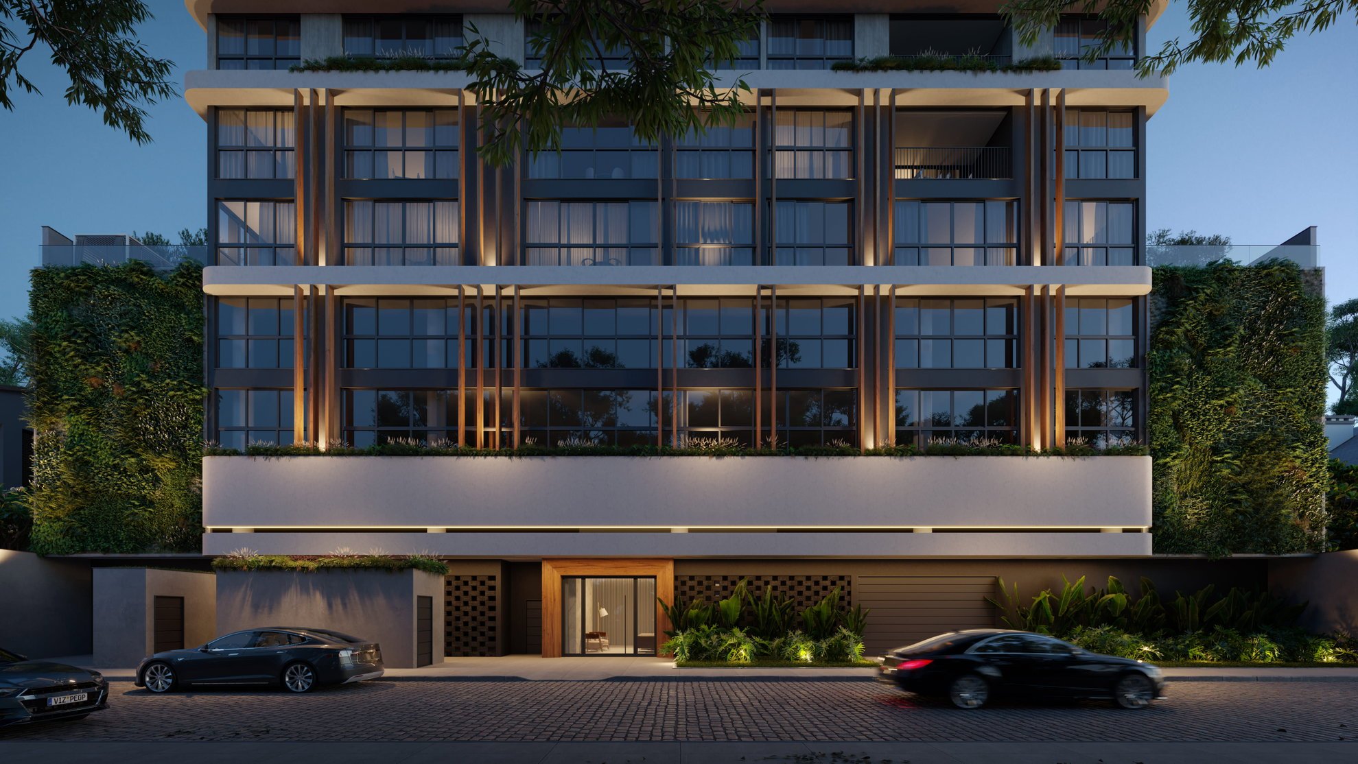 Bris Residence — fachada e renders 7, Tetto Empreendimentos, Balneário Perequê, Porto Belo SC