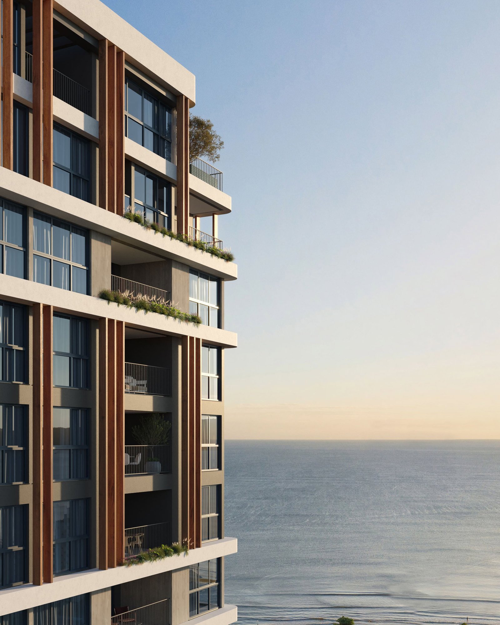 Bris Residence — fachada e renders 9, Tetto Empreendimentos, Balneário Perequê, Porto Belo SC