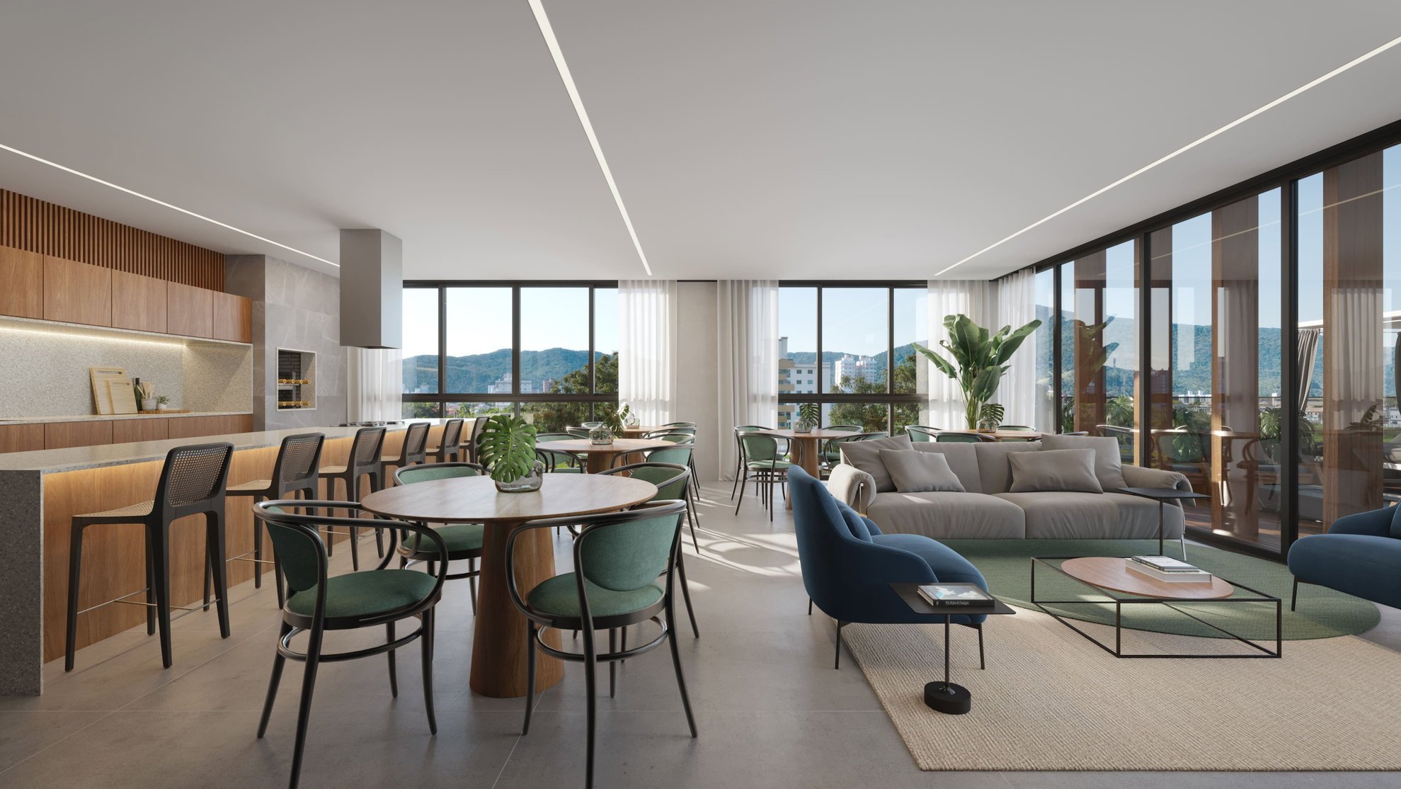 Bris Residence — fachada e renders 17, Tetto Empreendimentos, Balneário Perequê, Porto Belo SC