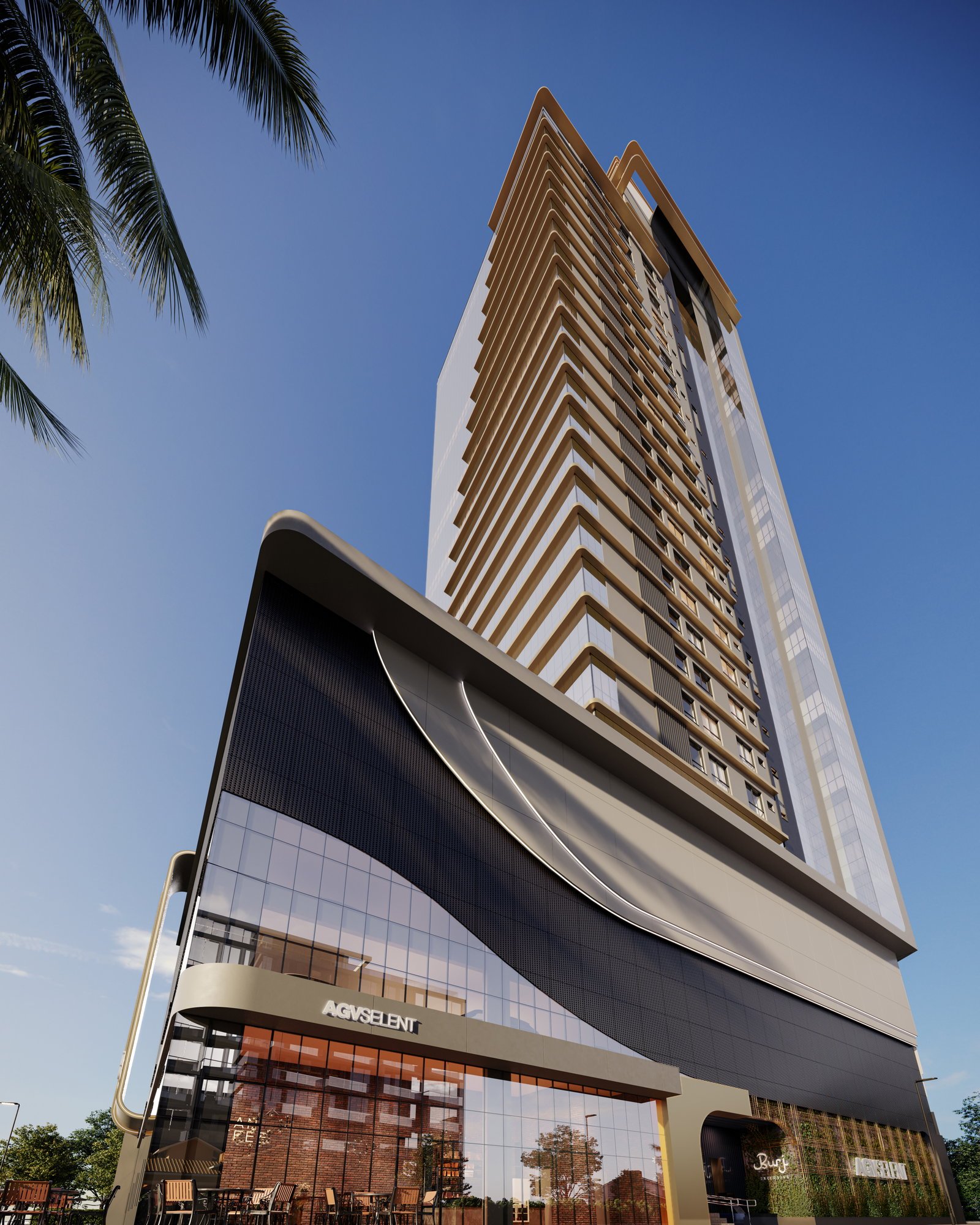 Burj Exclusive Residence — agvs br fachada diurna ef, Agv Selent, Balneário Perequê, Porto Belo SC Burj Exclusive Residence — agvs br fachada diurna ef, Agv Selent, Balneário Perequê, Porto Belo SC