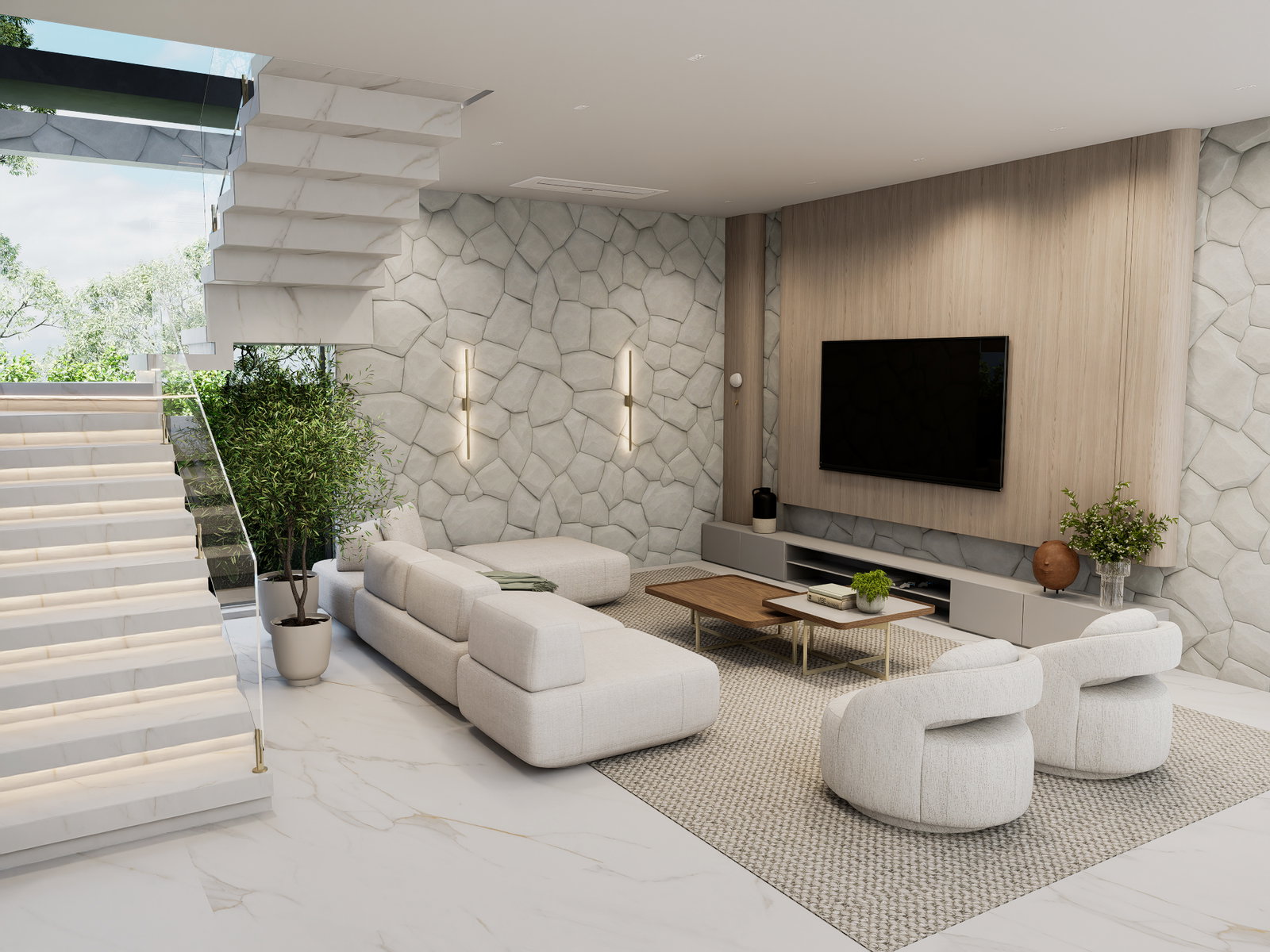 Casa Olivea — sala de estar