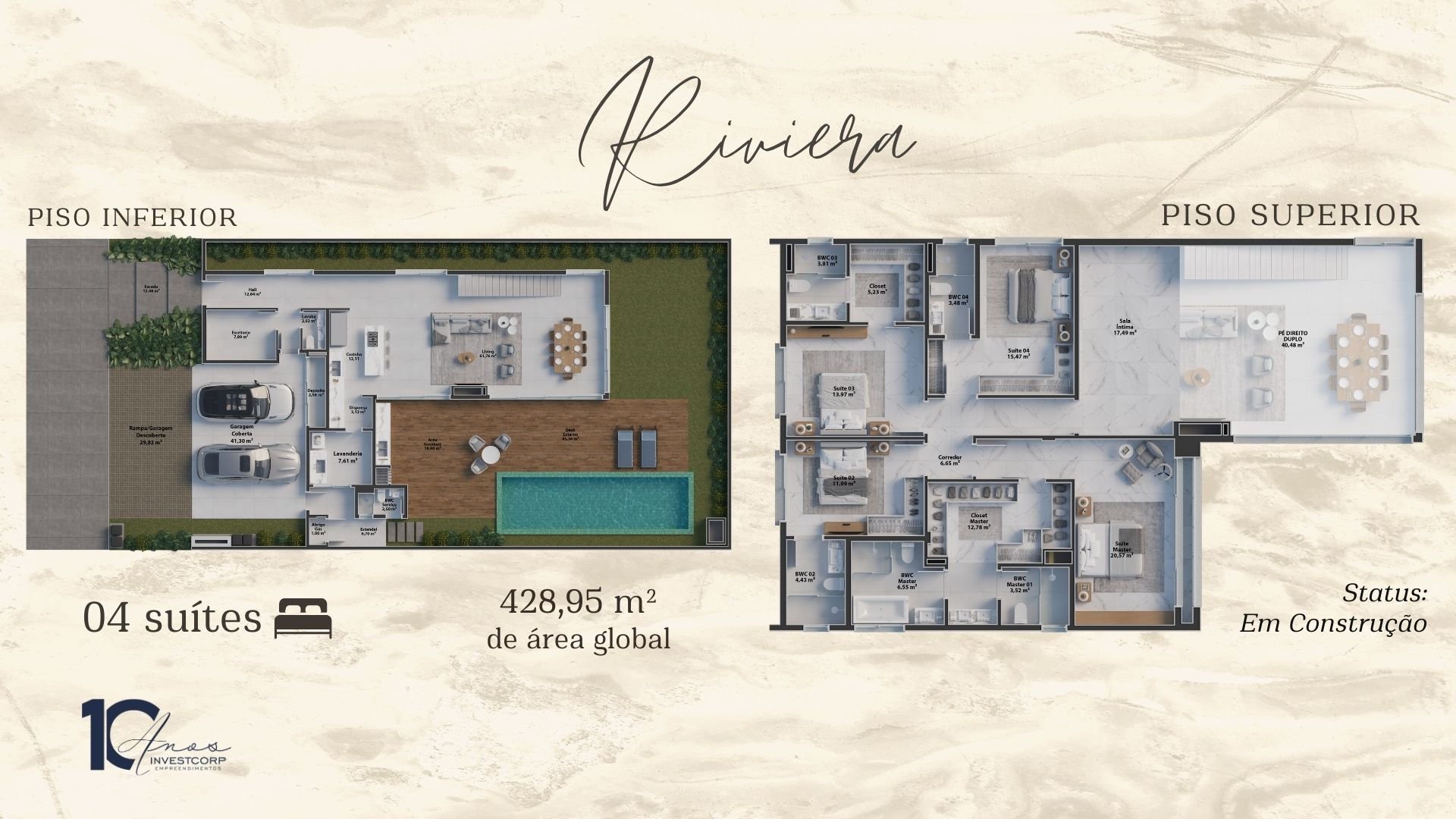 Casas VivaPark — planta e tipologias 1, Halsten Incorporadora, VivaPark, Porto Belo SC Casas VivaPark — planta e tipologias 1, Halsten Incorporadora, VivaPark, Porto Belo SC