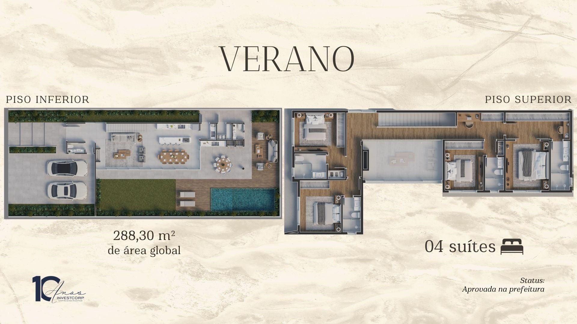 Casas VivaPark — planta e tipologias 11, Halsten Incorporadora, VivaPark, Porto Belo SC Casas VivaPark — planta e tipologias 11, Halsten Incorporadora, VivaPark, Porto Belo SC