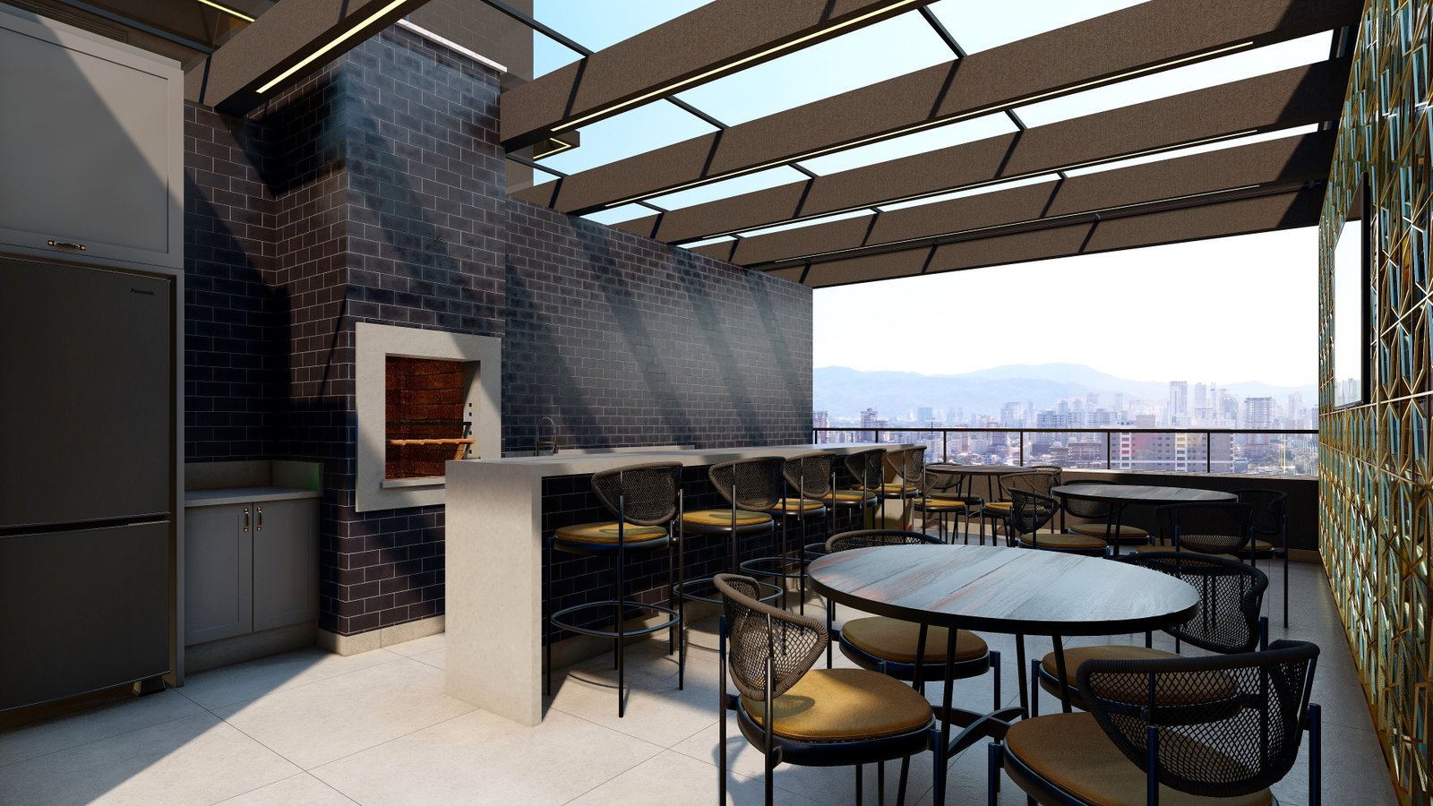 Chateau Soleil — fachada e renders 11, Elcon Empreendimentos, Balneário Perequê, Porto Belo SC