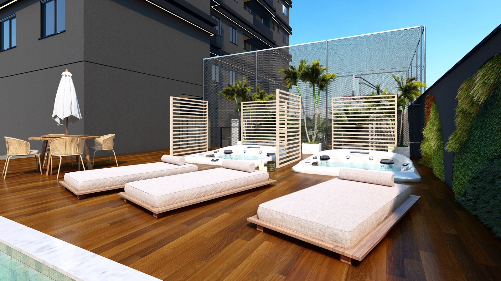Chateau Soleil — fachada e renders 10, Elcon Empreendimentos, Balneário Perequê, Porto Belo SC