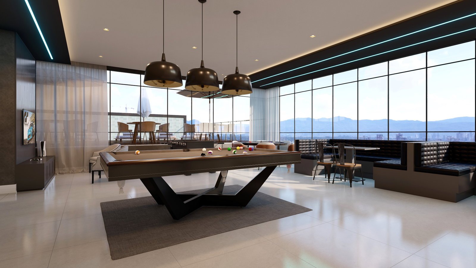 Chateau Soleil — fachada e renders 12, Elcon Empreendimentos, Balneário Perequê, Porto Belo SC
