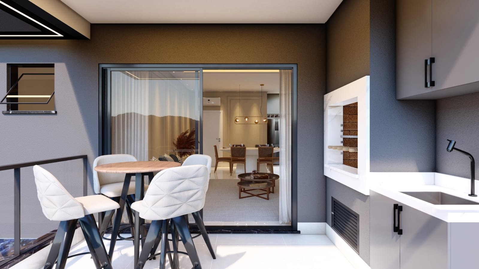 Chateau Soleil — fachada e renders 19, Elcon Empreendimentos, Balneário Perequê, Porto Belo SC
