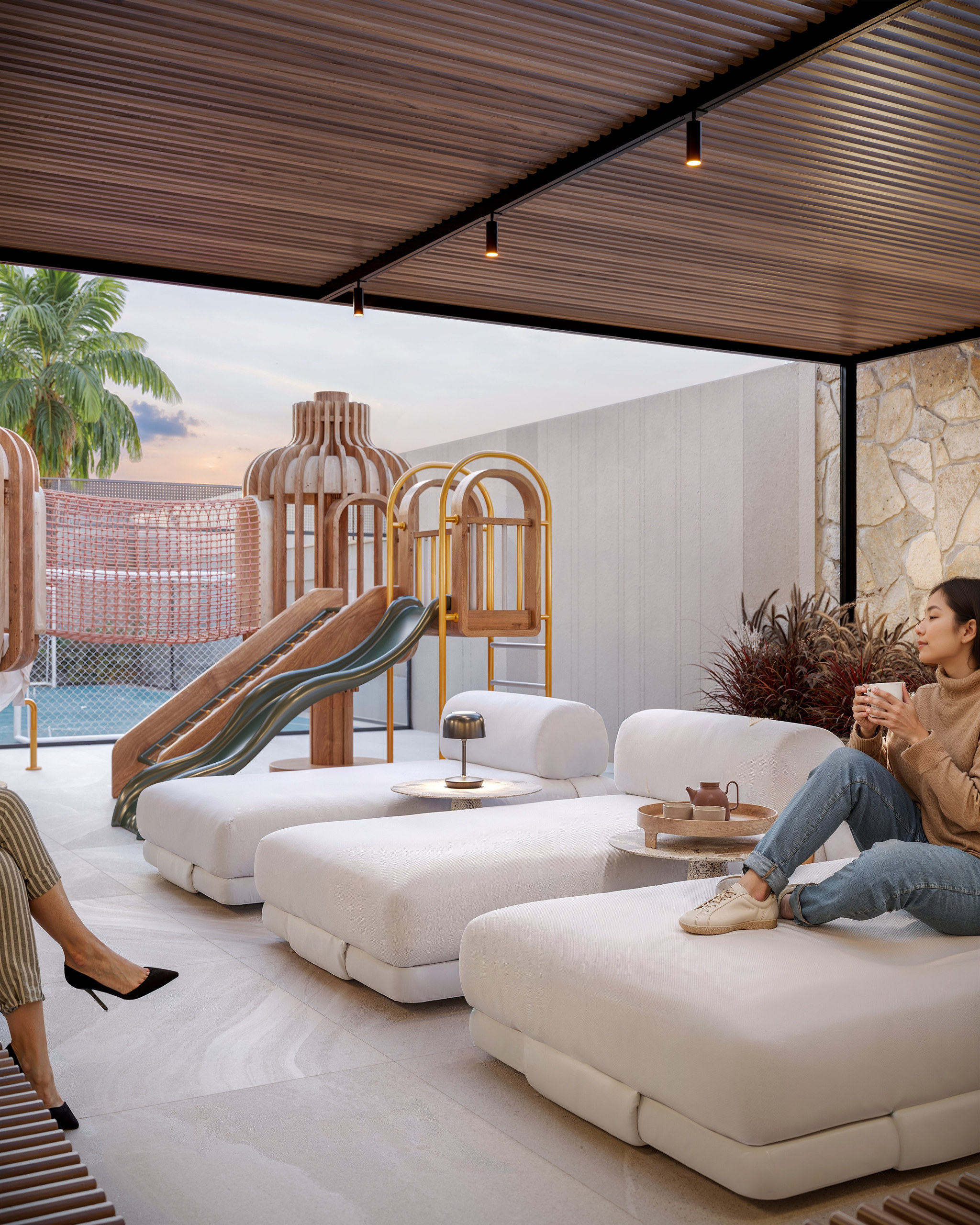Costa Serenità — Pergolado, Mella Construtora, Balneário Perequê, Porto Belo SC Costa Serenità — Pergolado, Mella Construtora, Balneário Perequê, Porto Belo SC