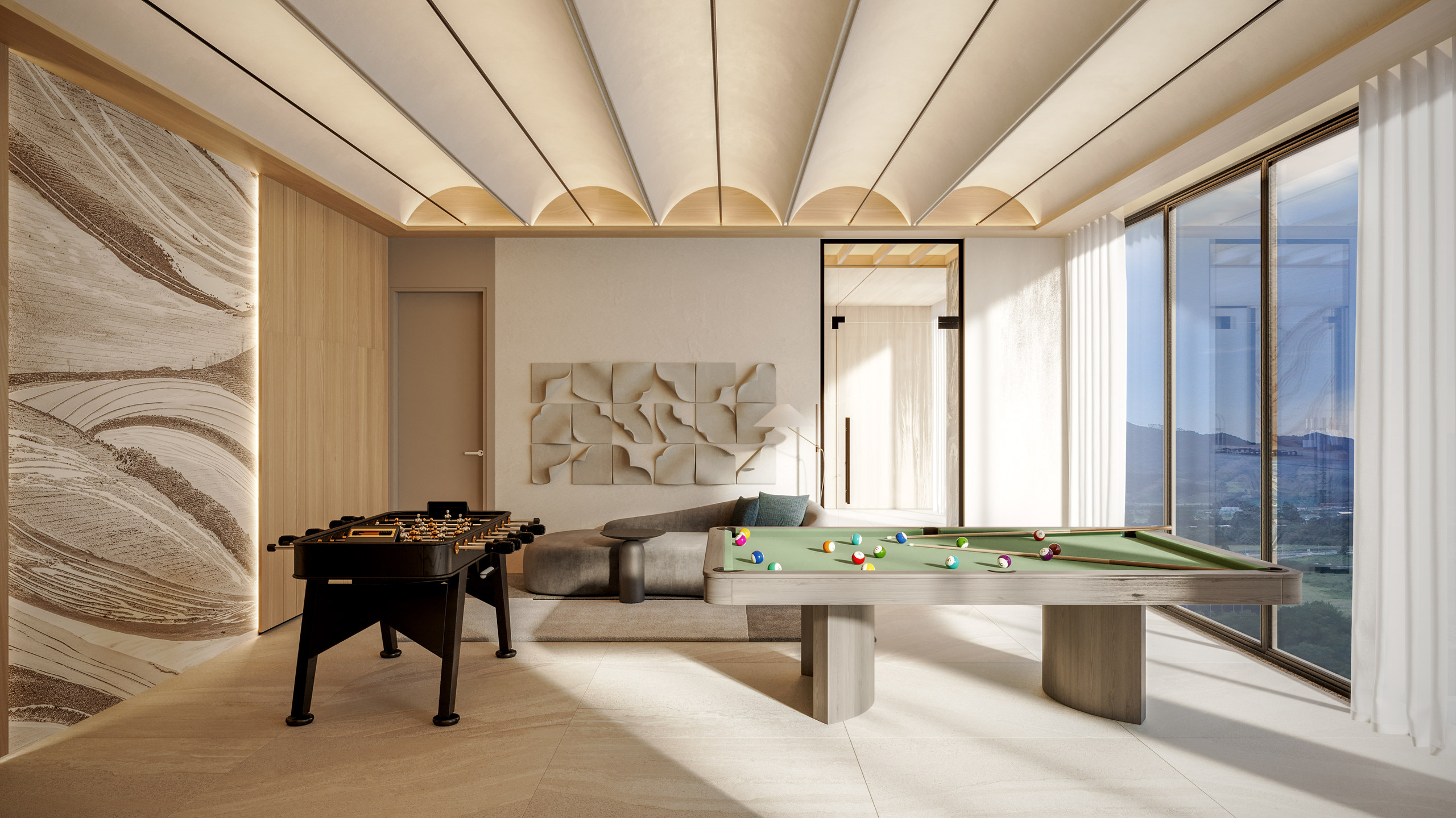Costa Serenità — Salão de jogos, Mella Construtora, Balneário Perequê, Porto Belo SC Costa Serenità — Salão de jogos, Mella Construtora, Balneário Perequê, Porto Belo SC