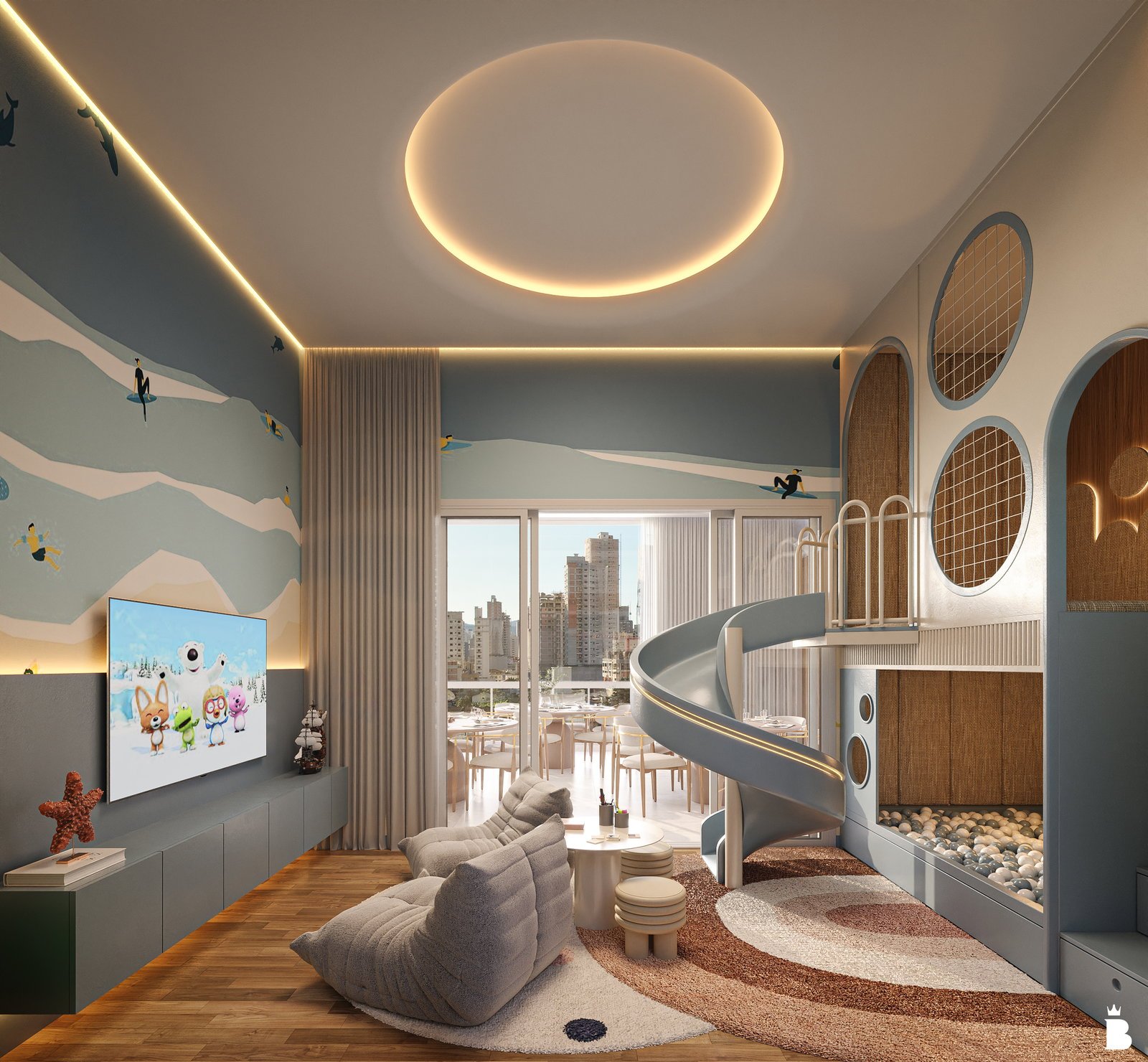 Dinorá — residence brinquedoteca r0, Sul Construtora, Balneário Perequê, Porto Belo SC