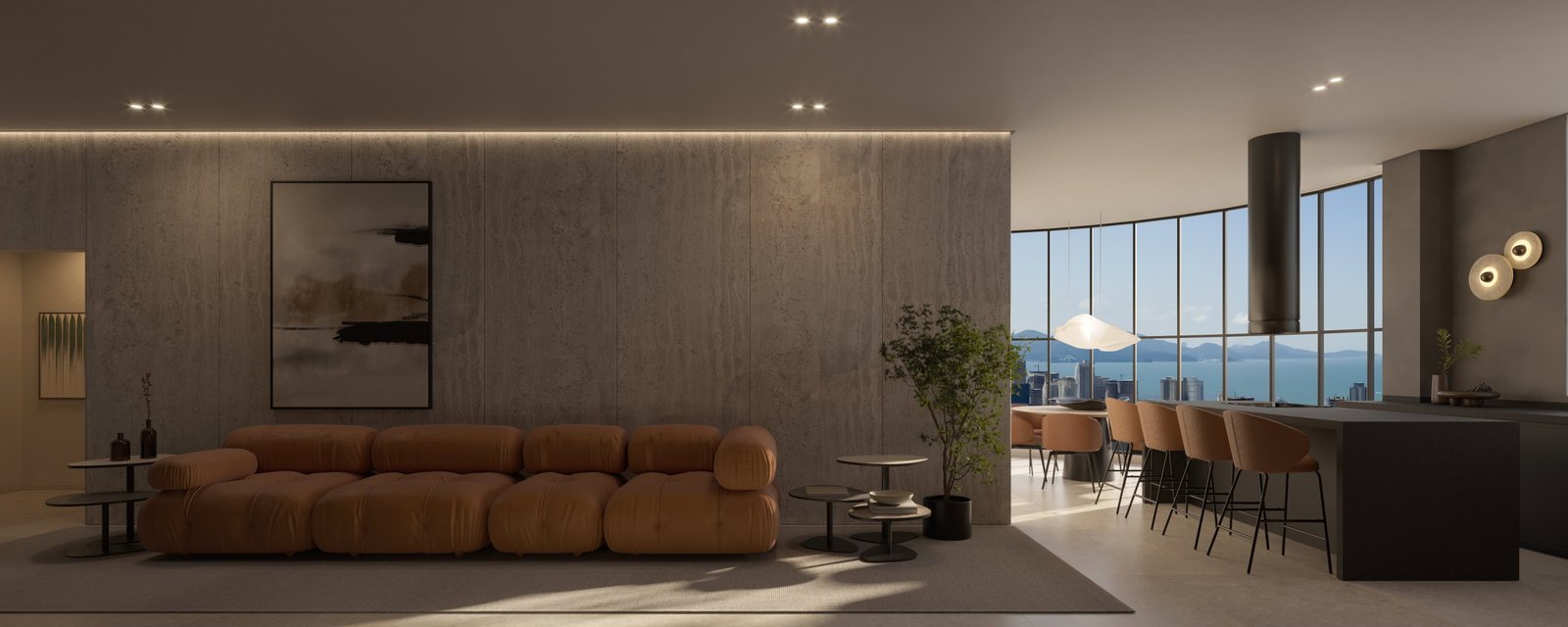 Dubai Mall Porto Belo — fachada e renders 2, PH Praiholl Empreendimentos, Balneário Perequê, Porto Belo SC