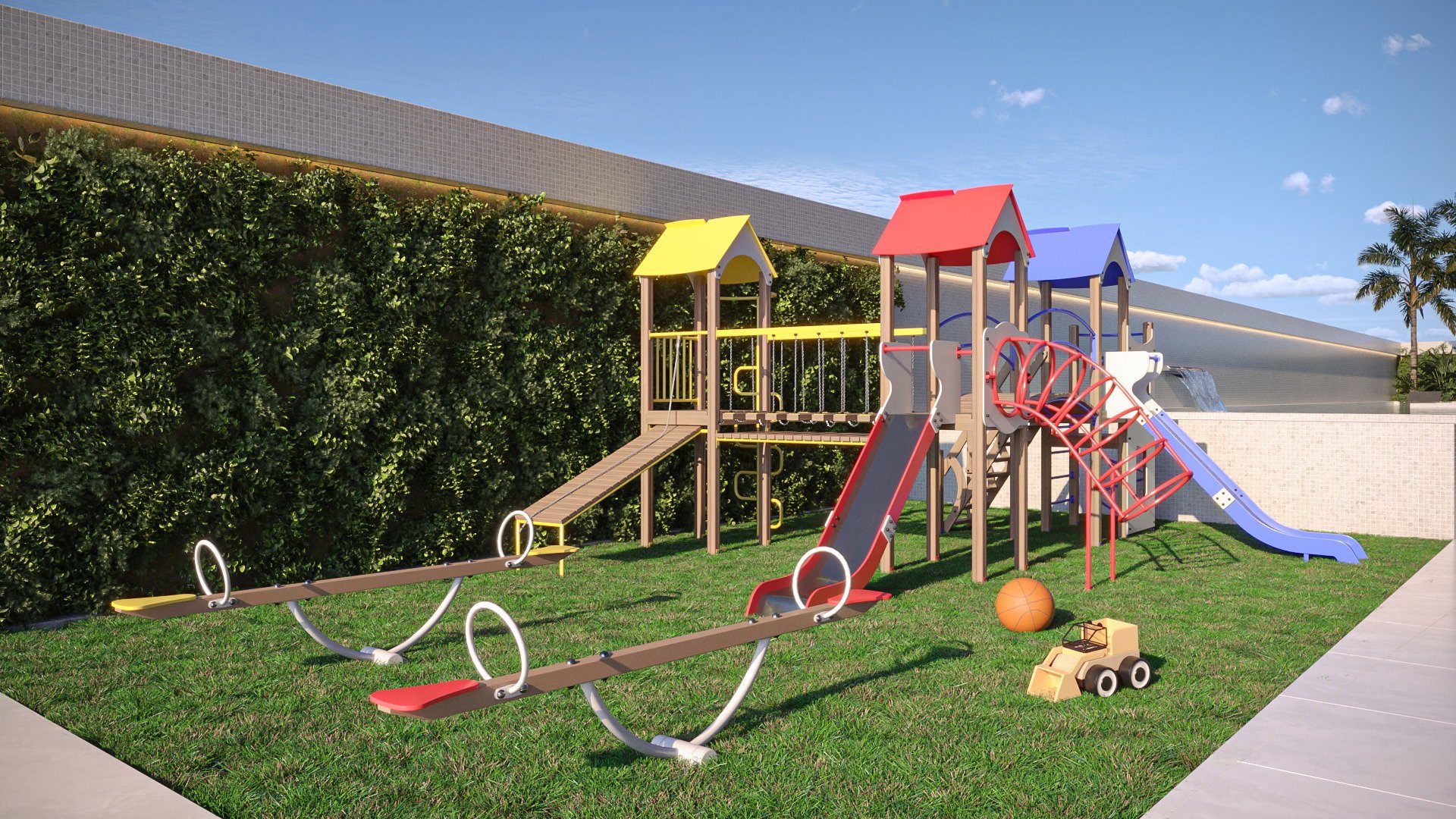 Elegance Tower — playground, RC Empreendimentos, Balneário Perequê, Porto Belo SC