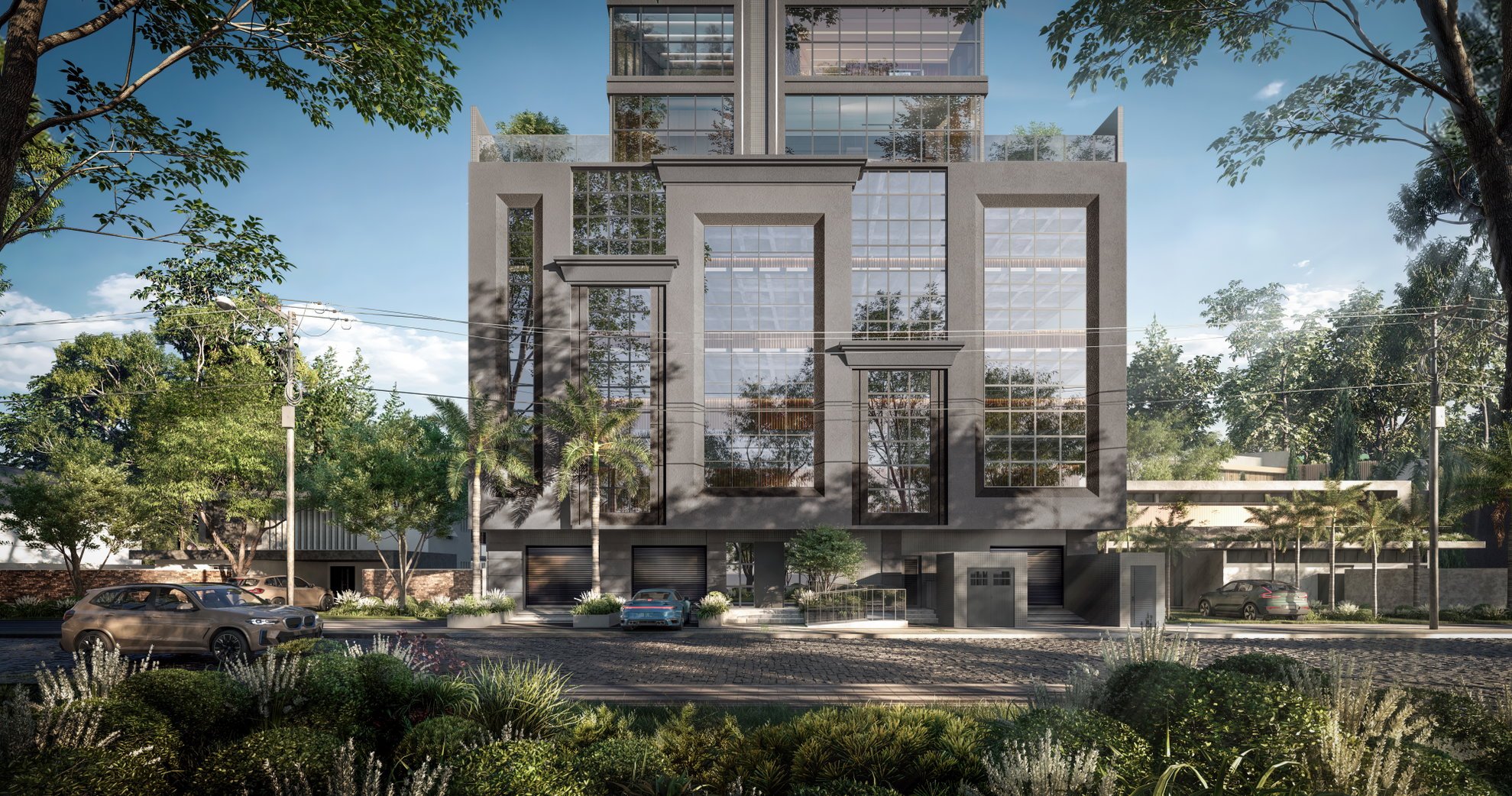 Elegance Tower — vj hev arquitetura fachada acesso r05, RC Empreendimentos, Balneário Perequê, Porto Belo SC