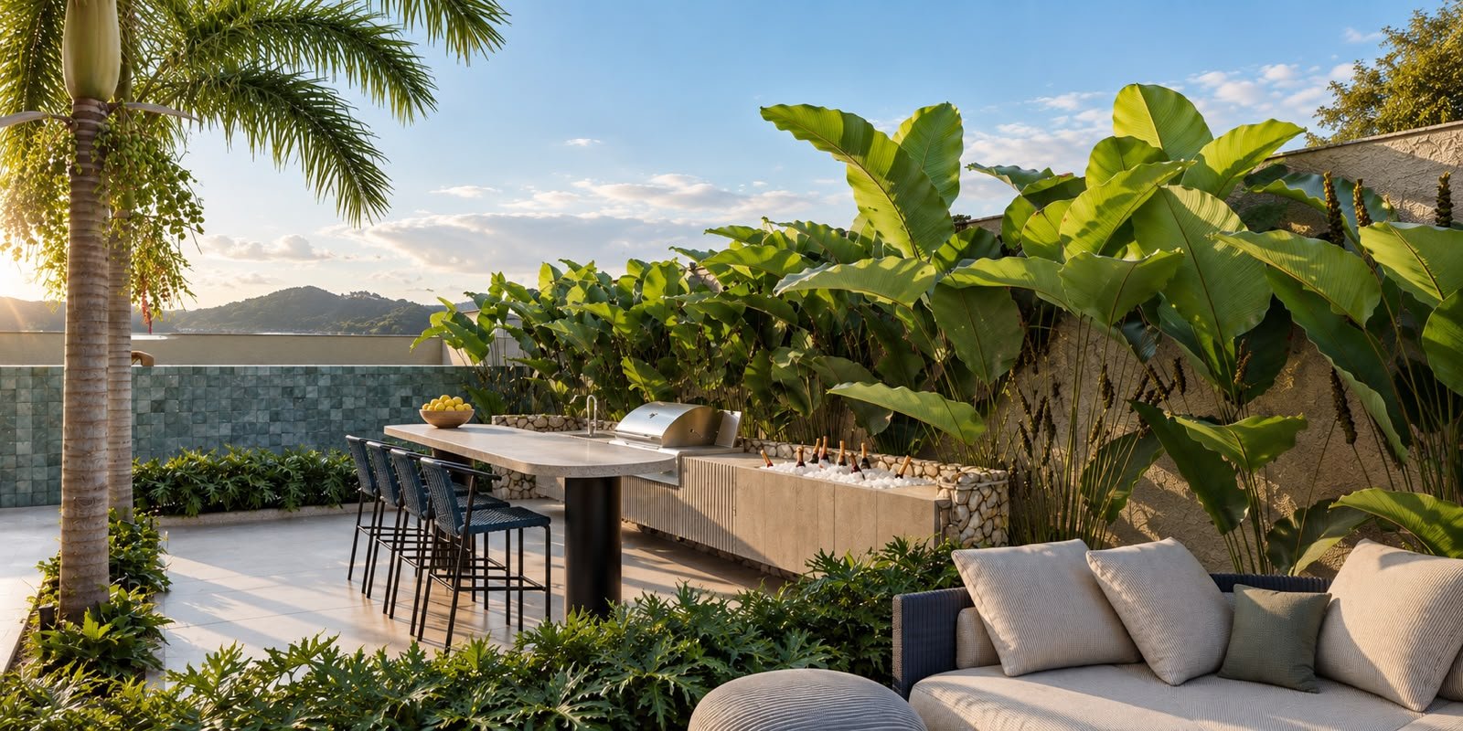 Elevare Home — Rooftop vista, Pazcon Empreendimentos, Balneário Perequê, Porto Belo SC Elevare Home — Rooftop vista, Pazcon Empreendimentos, Balneário Perequê, Porto Belo SC