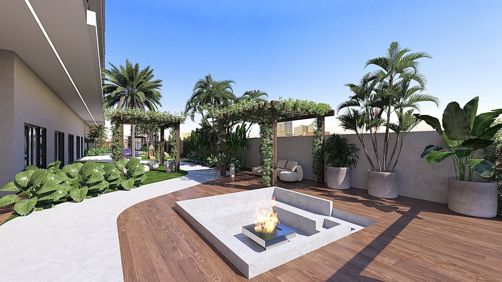 Elohim Home Club — externa fire place 2, ARD Empreendimentos, Balneário Perequê, Porto Belo SC Elohim Home Club — externa fire place 2, ARD Empreendimentos, Balneário Perequê, Porto Belo SC