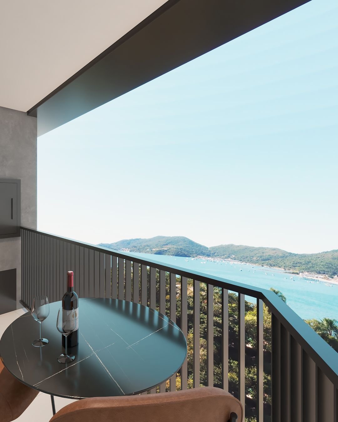 Encante Residencial — fachada e renders 13, Reskatrin Empreendimentos, Balneário Perequê, Porto Belo SC Encante Residencial — fachada e renders 13, Reskatrin Empreendimentos, Balneário Perequê, Porto Belo SC