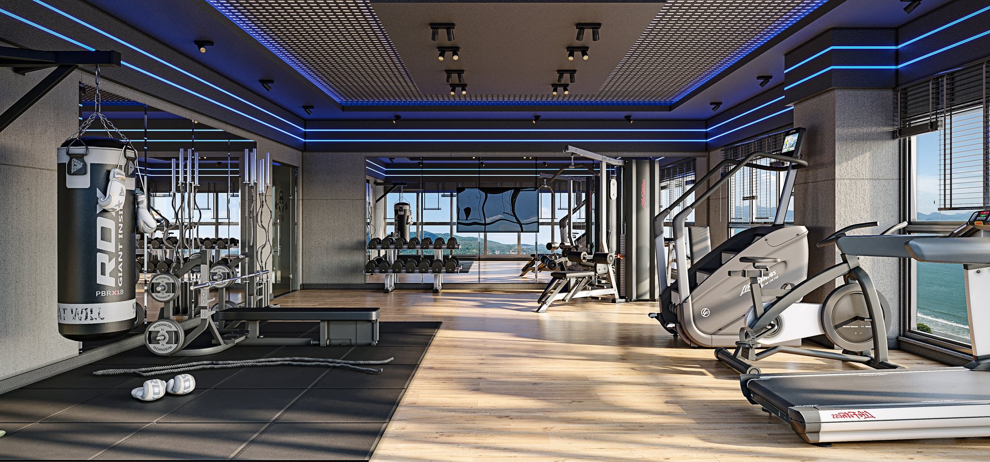 Esplêndido Residence — academia, Artconcept Incorporadora, Balneário Perequê, Porto Belo SC Esplêndido Residence — academia, Artconcept Incorporadora, Balneário Perequê, Porto Belo SC