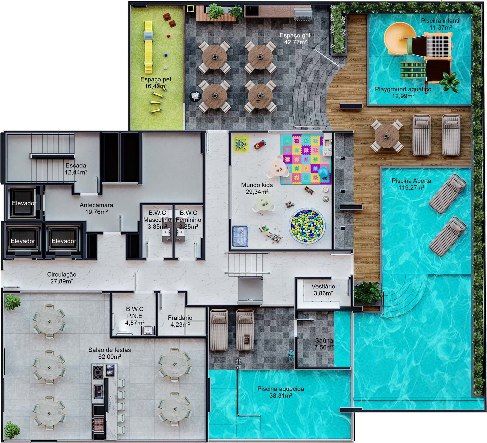 Esplêndido Residence — lazer, Artconcept Incorporadora, Balneário Perequê, Porto Belo SC Esplêndido Residence — lazer, Artconcept Incorporadora, Balneário Perequê, Porto Belo SC