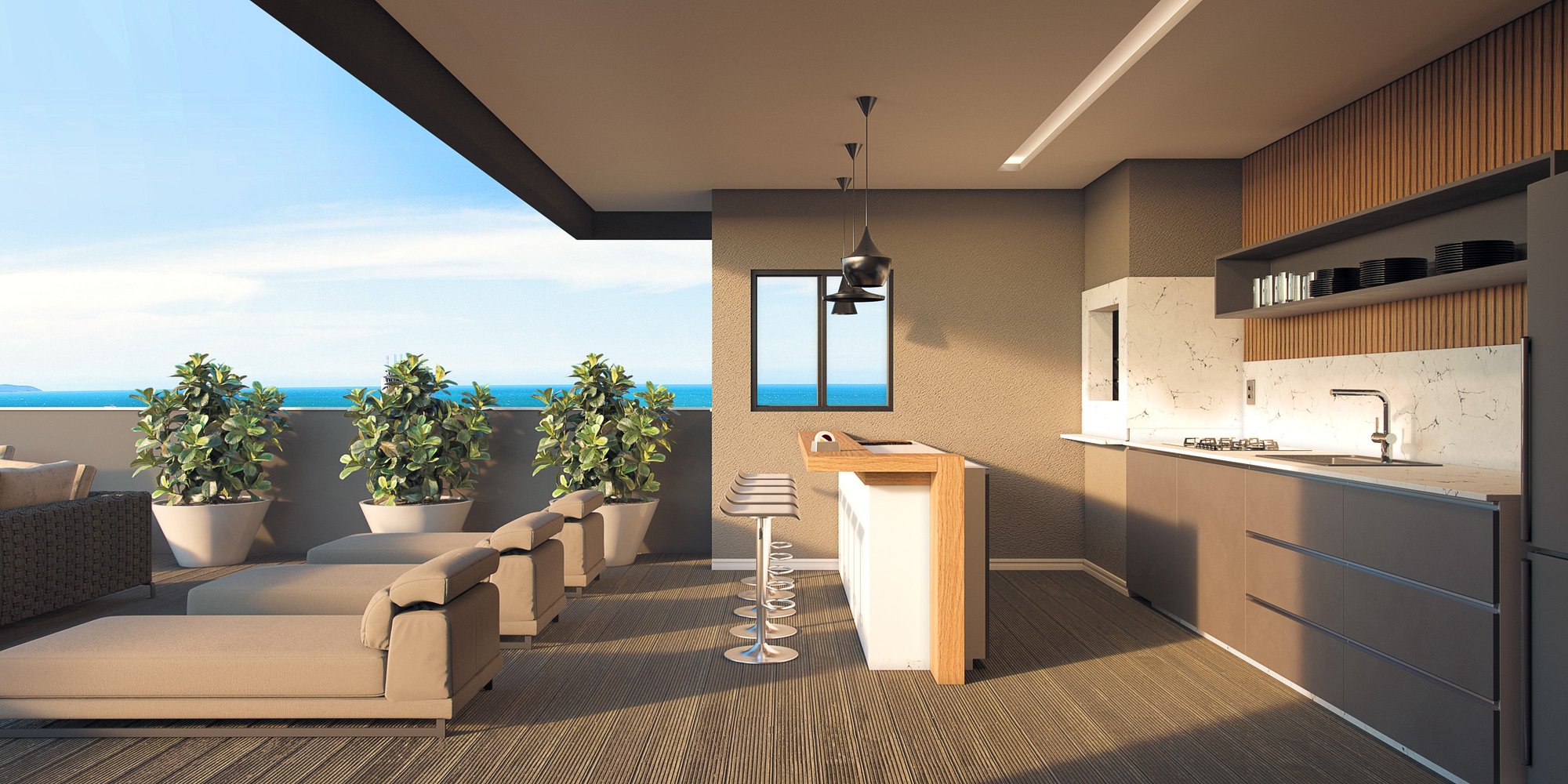 Fa Bene Residenza — fachada e renders 12, Edificare Empreendimentos, Balneário Perequê, Porto Belo SC Fa Bene Residenza — fachada e renders 12, Edificare Empreendimentos, Balneário Perequê, Porto Belo SC