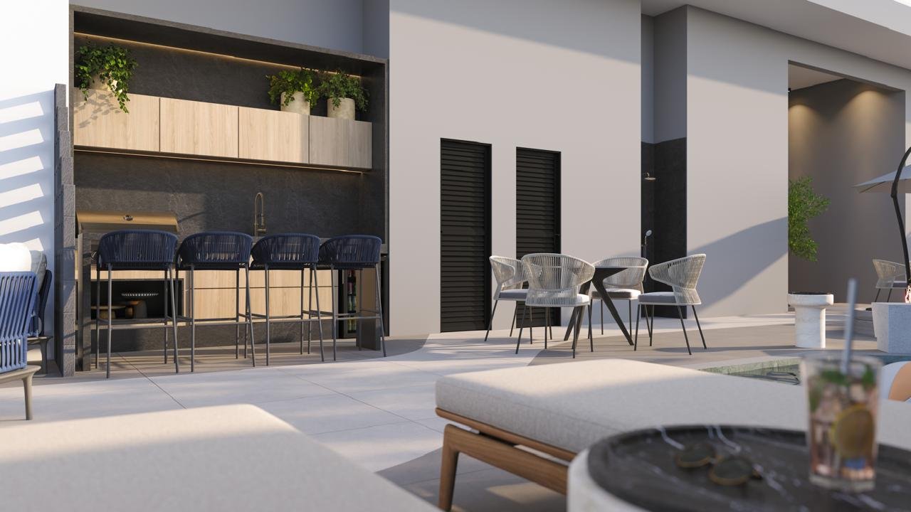 Falcon Sky Tower — Espaco gourmet deck, Planer Empreendimentos, Balneário Perequê, Porto Belo SC
