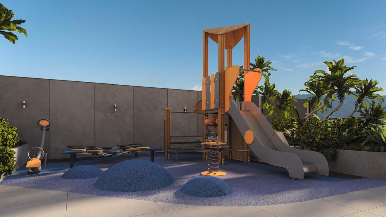 Falcon Sky Tower — Playground, Planer Empreendimentos, Balneário Perequê, Porto Belo SC