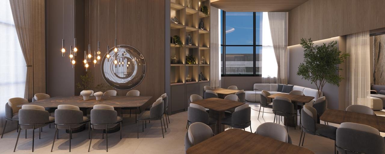 Falcon Sky Tower — Salao de festas, Planer Empreendimentos, Balneário Perequê, Porto Belo SC