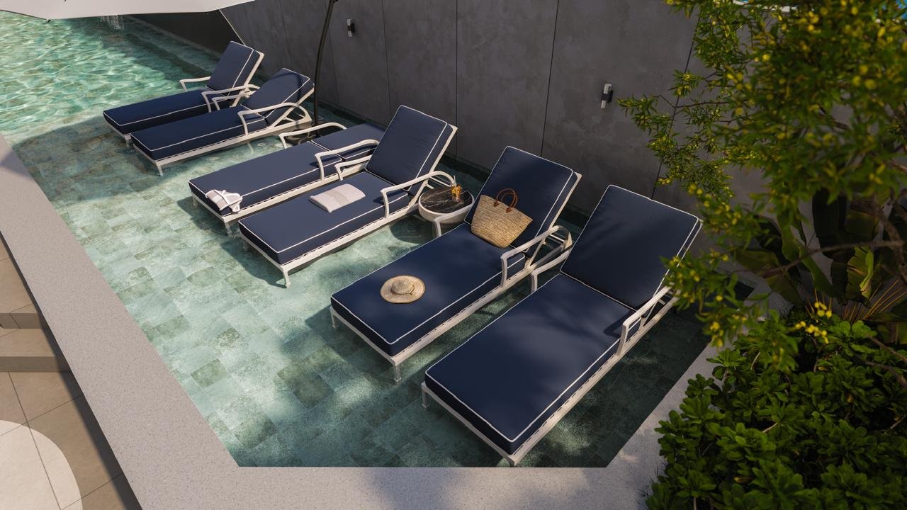 Falcon Sky Tower — Solarium piscina, Planer Empreendimentos, Balneário Perequê, Porto Belo SC