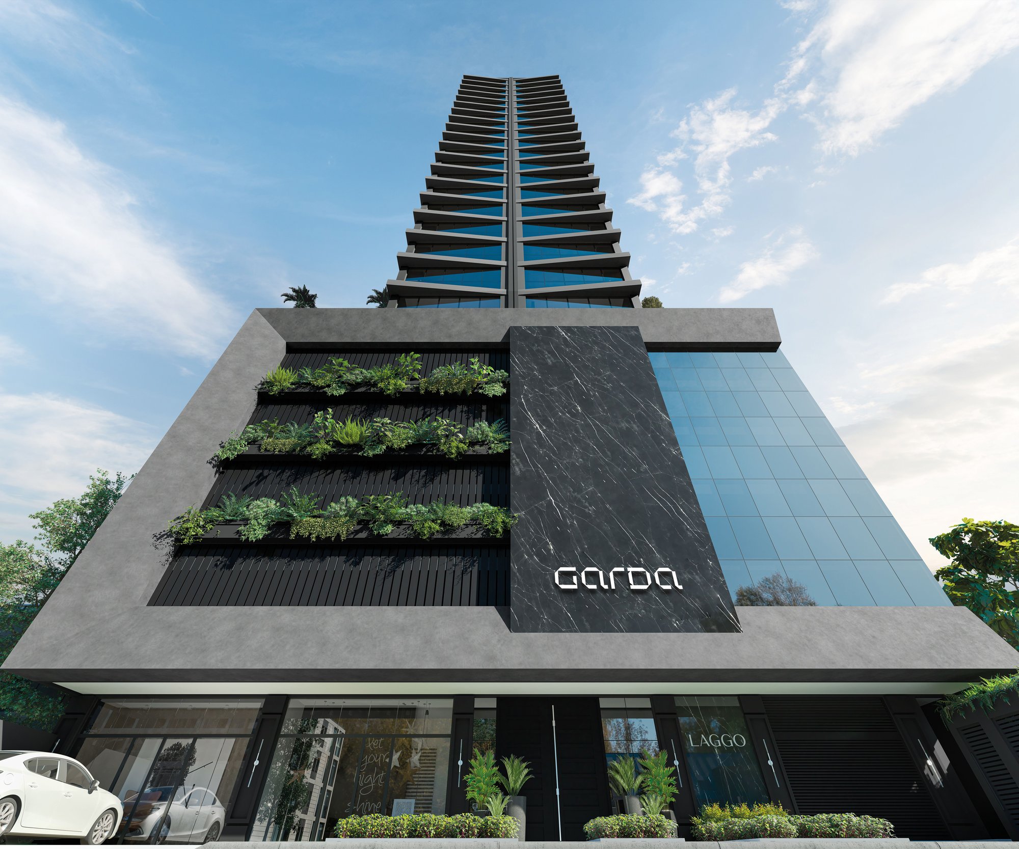 Garda — fachada e renders 2, Laggo Incorporadora, Balneário Perequê, Porto Belo SC Garda — fachada e renders 2, Laggo Incorporadora, Balneário Perequê, Porto Belo SC