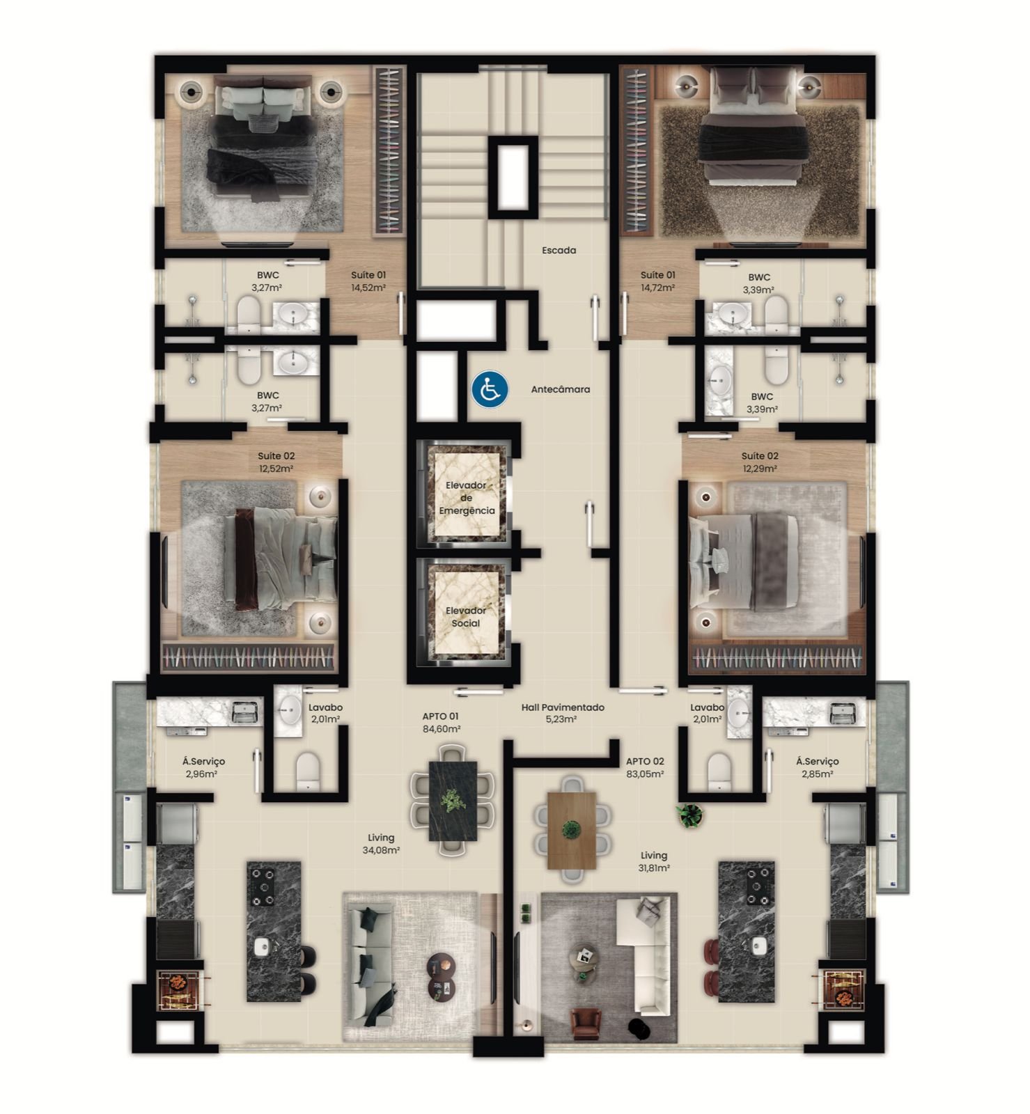 Garda — planta e tipologias 2, Laggo Incorporadora, Balneário Perequê, Porto Belo SC Garda — planta e tipologias 2, Laggo Incorporadora, Balneário Perequê, Porto Belo SC