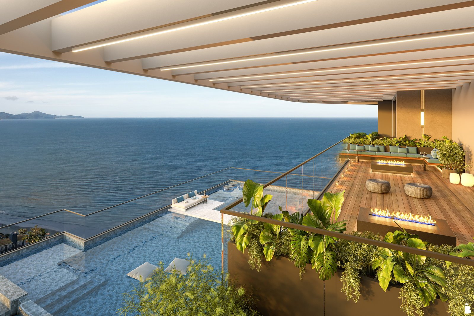 Grand Rooftop — residence sky garden rf, Confiança Construtora e Incorporadora, Balneário Perequê, Porto Belo SC