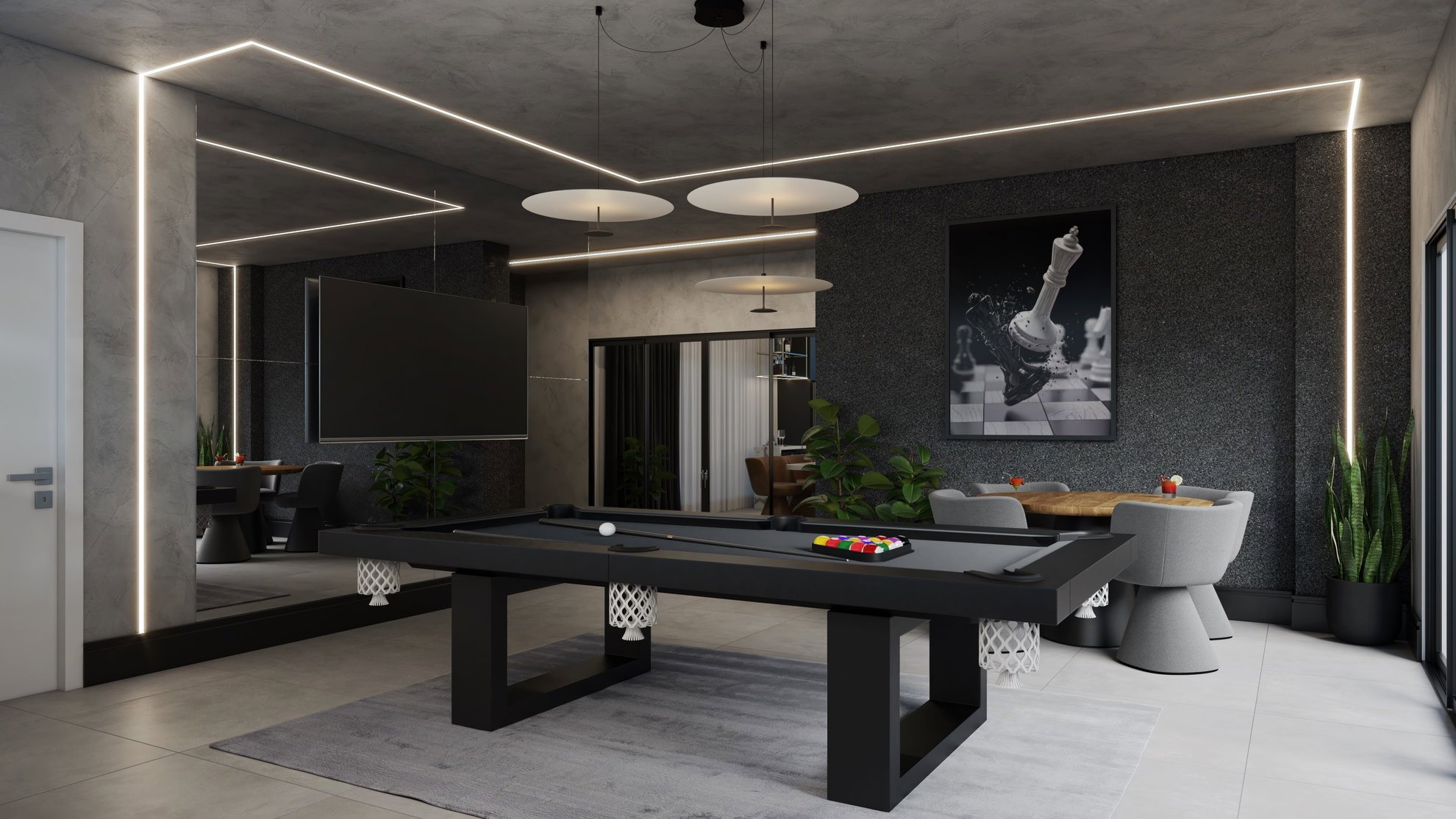 Illuminato Residence — imagem sala de jogos, Unità Empreendimentos, Balneário Perequê, Porto Belo SC Illuminato Residence — imagem sala de jogos, Unità Empreendimentos, Balneário Perequê, Porto Belo SC