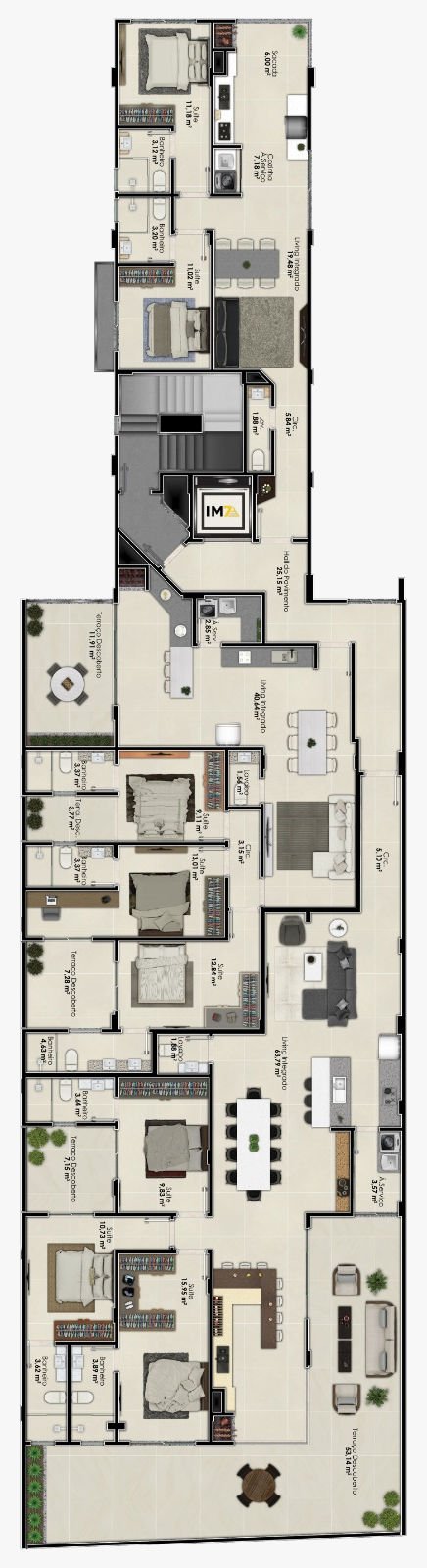 Zephyros — planta e tipologias 6, IM7 Empreendimentos, Balneário Perequê, Porto Belo SC Zephyros — planta e tipologias 6, IM7 Empreendimentos, Balneário Perequê, Porto Belo SC