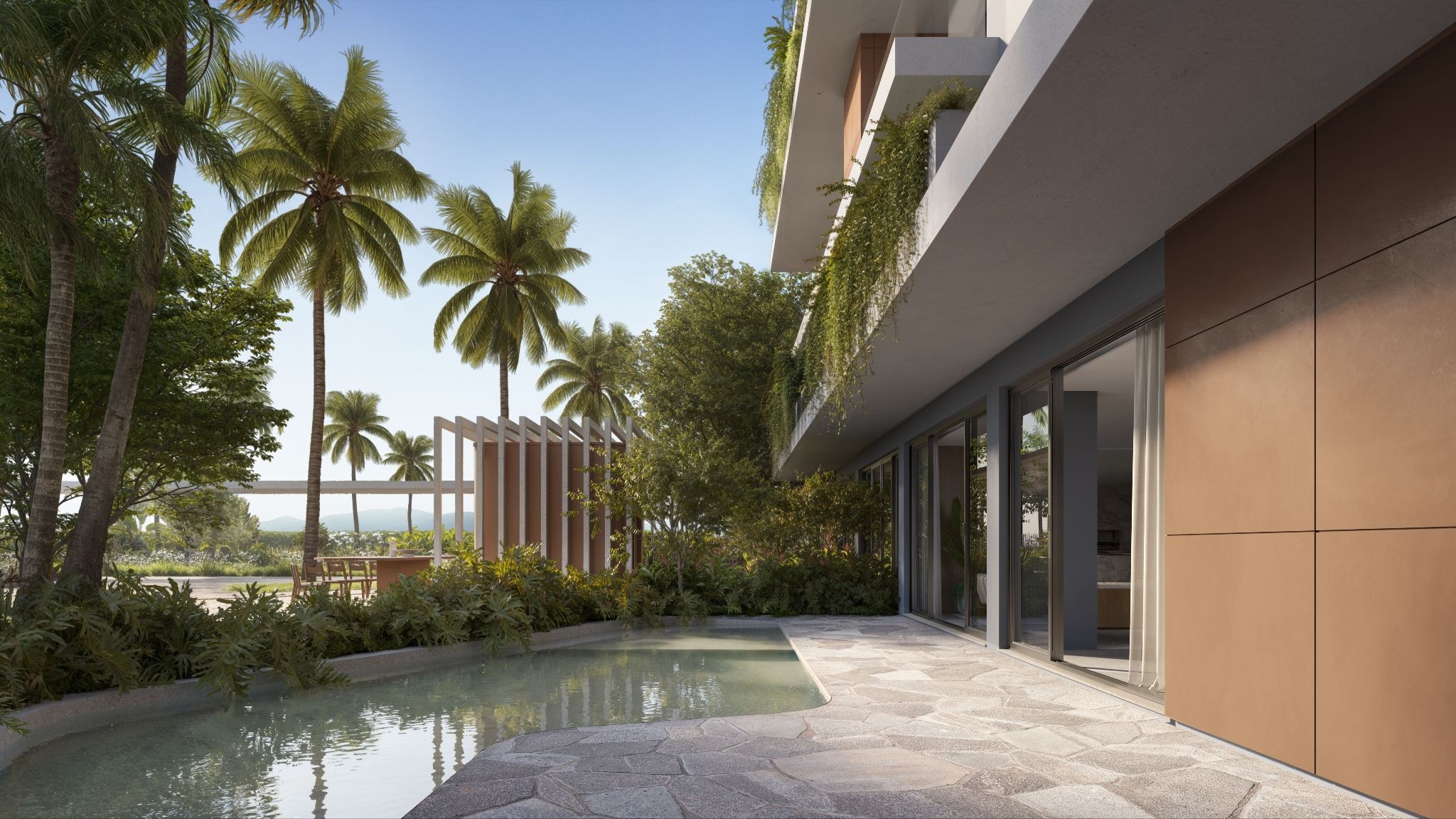 Isla Residencial Clube — pool party