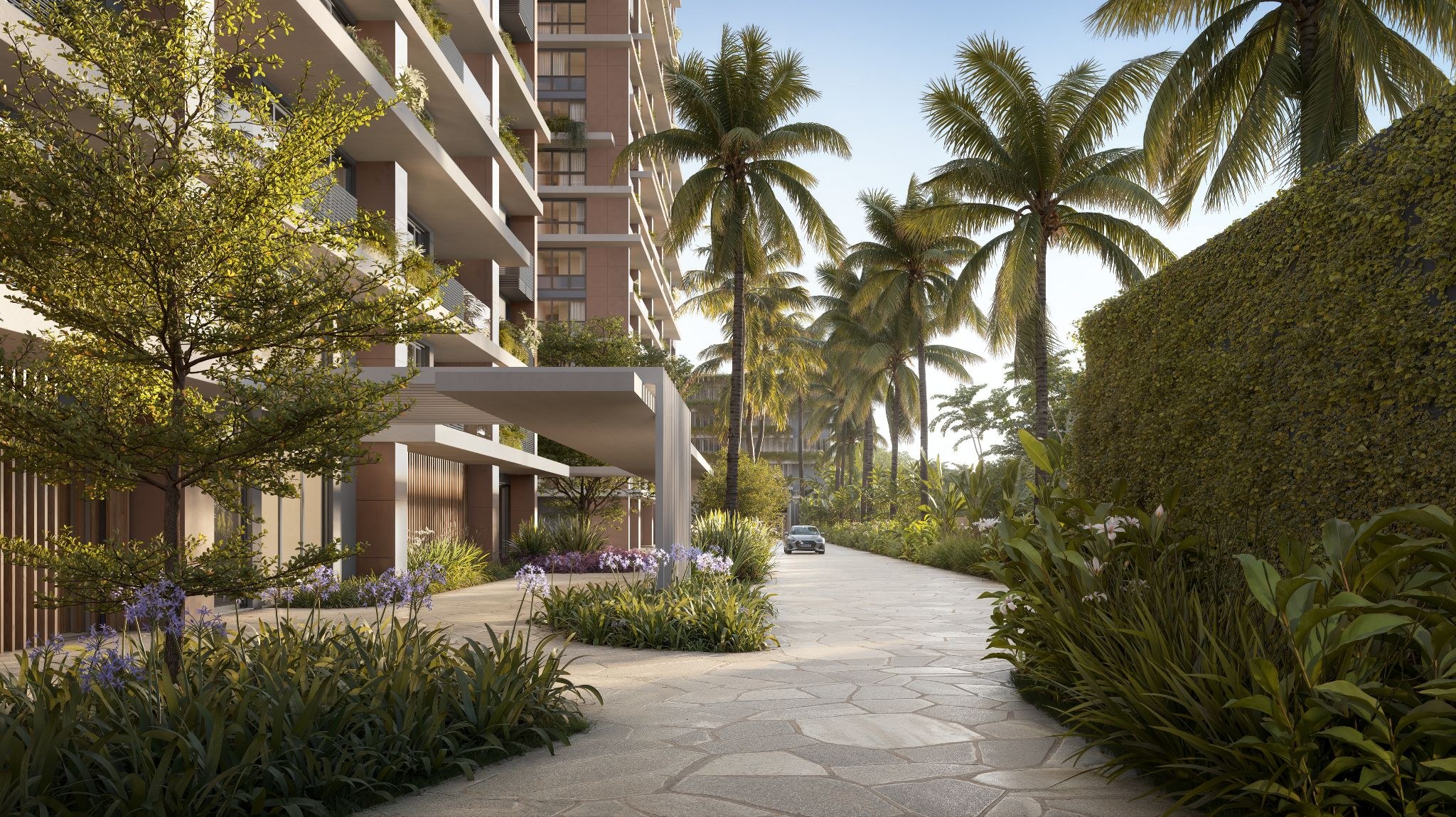 Isla Residencial Clube — praça da torre A