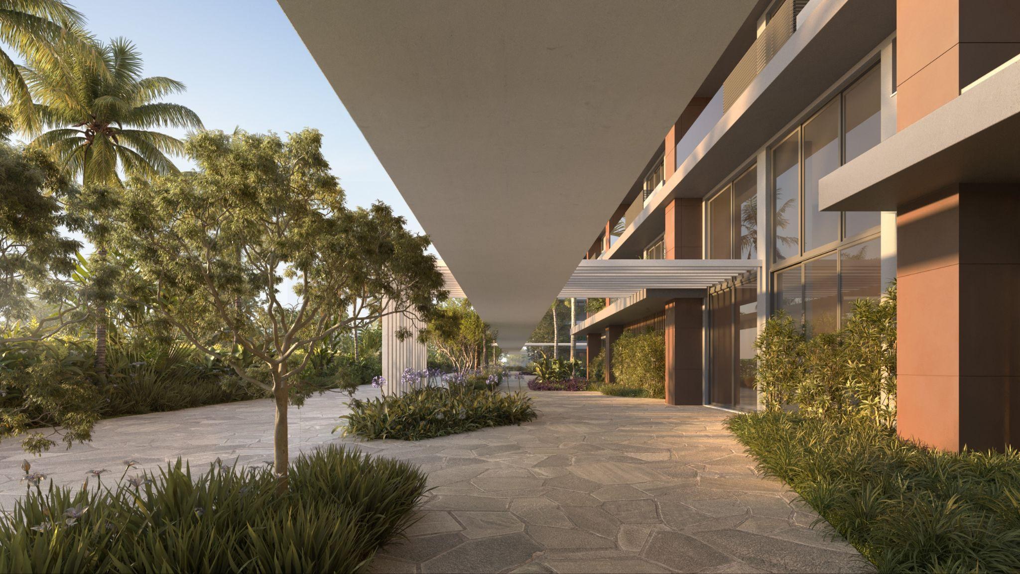 Isla Residencial Clube — praça da torre B