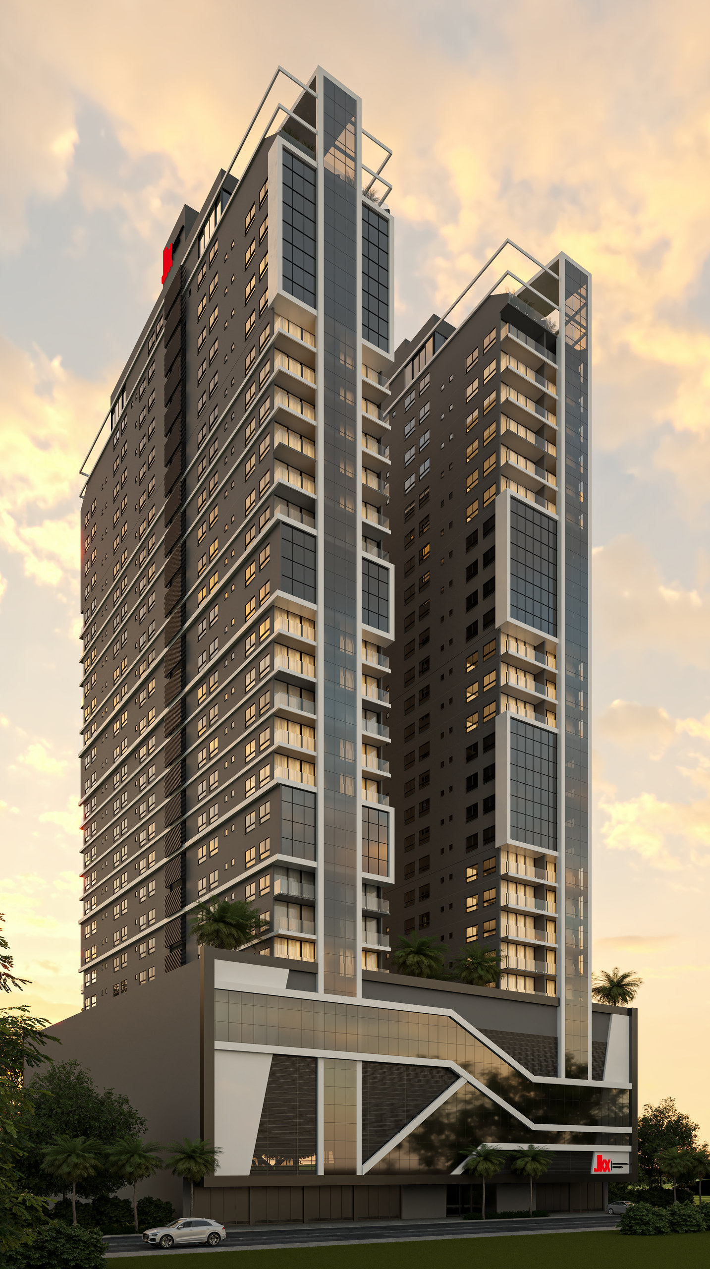 Istanbul Park Home — fachada, JKX  Empreendimentos e construções, Vila Nova, Porto Belo SC