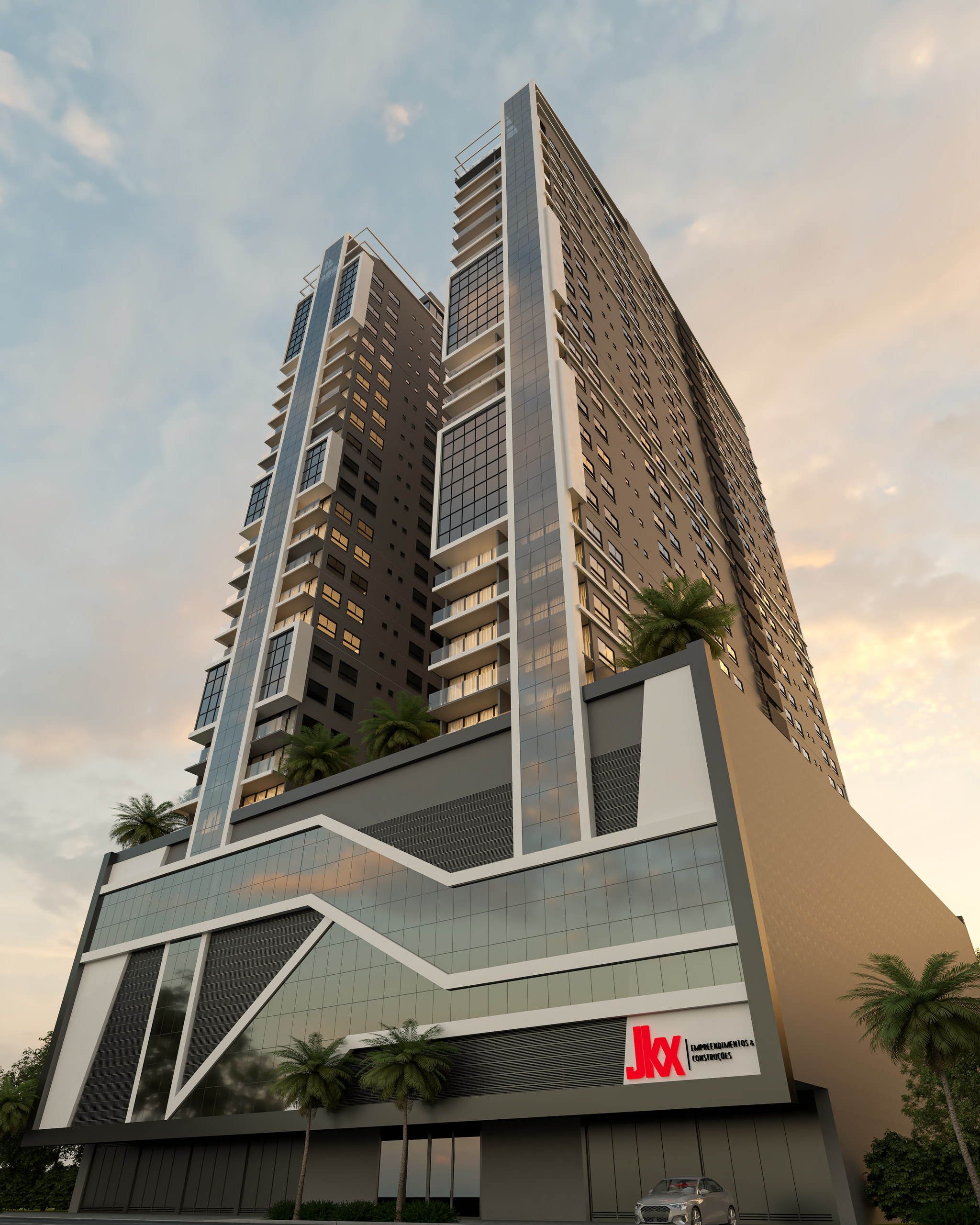 Istanbul Park Home — fachada, JKX  Empreendimentos e construções, Vila Nova, Porto Belo SC