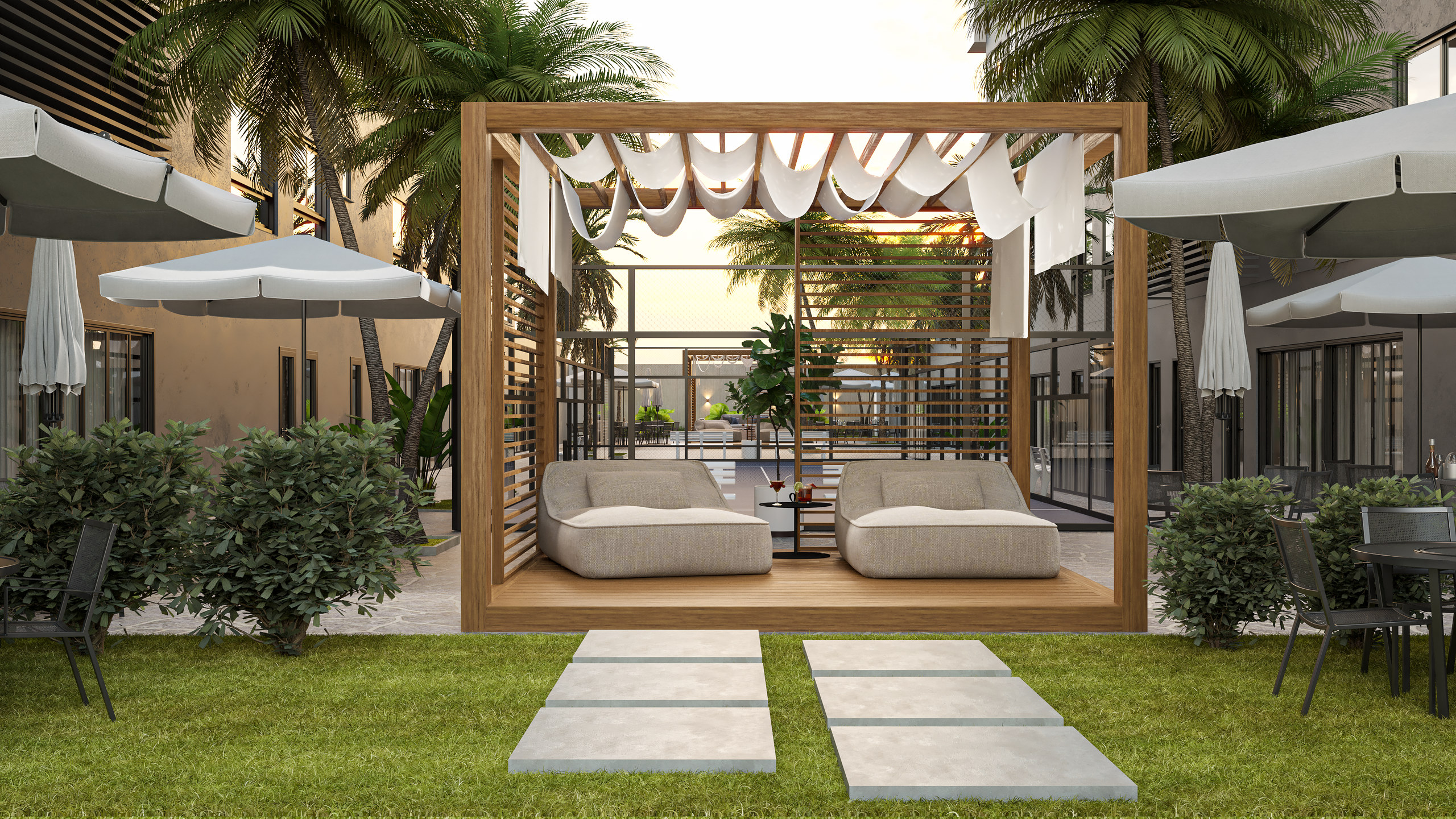 Istanbul Park Home — área de lazer externa, JKX  Empreendimentos e construções, Vila Nova, Porto Belo SC
