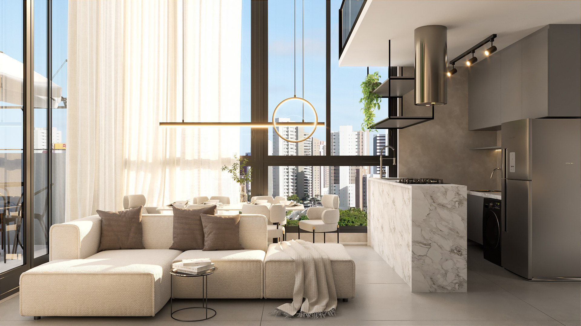 Istanbul Park Home — loft de pé-direito duplo, JKX  Empreendimentos e construções, Vila Nova, Porto Belo SC