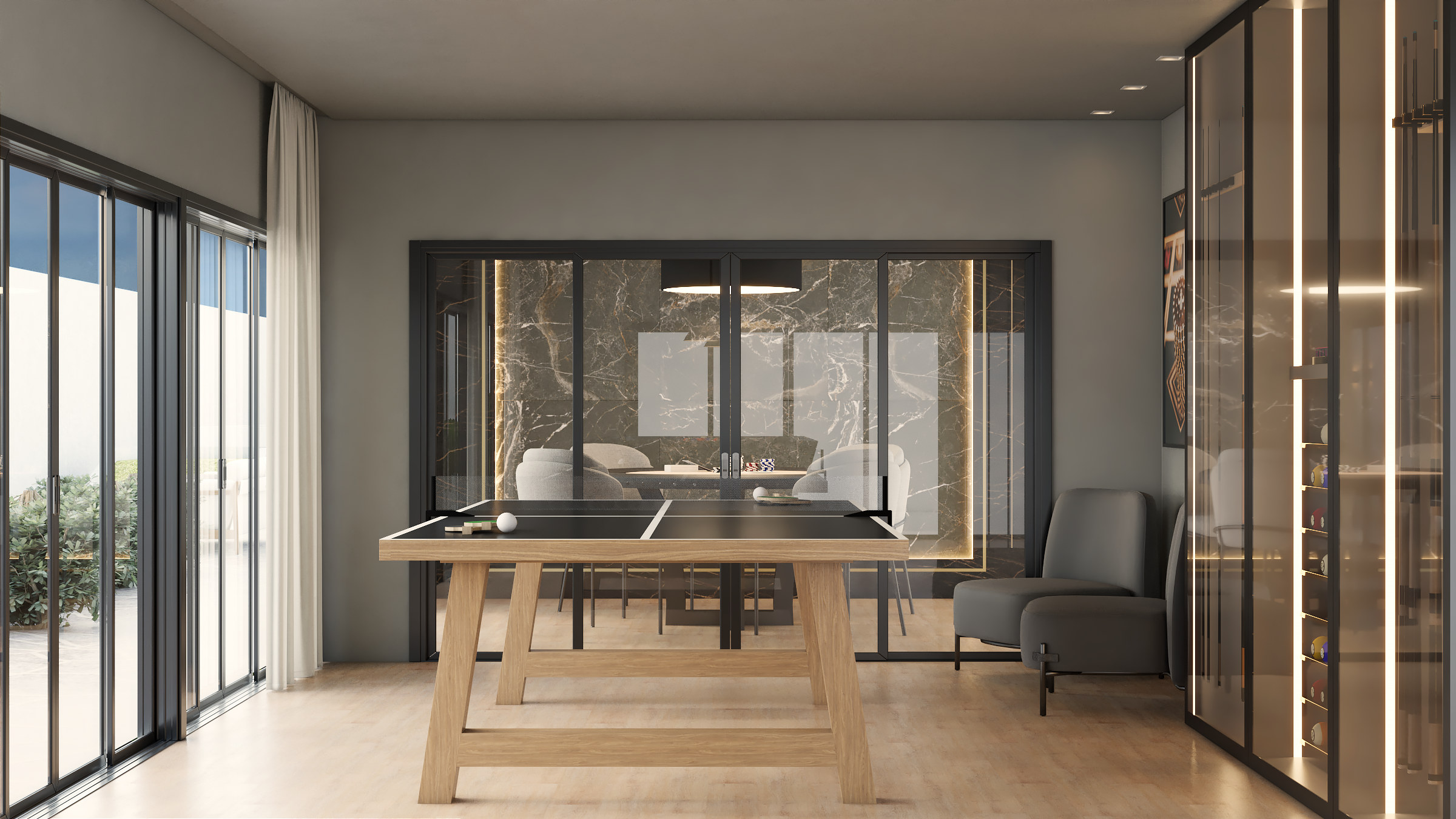 Istanbul Park Home — sala de poker, JKX  Empreendimentos e construções, Vila Nova, Porto Belo SC
