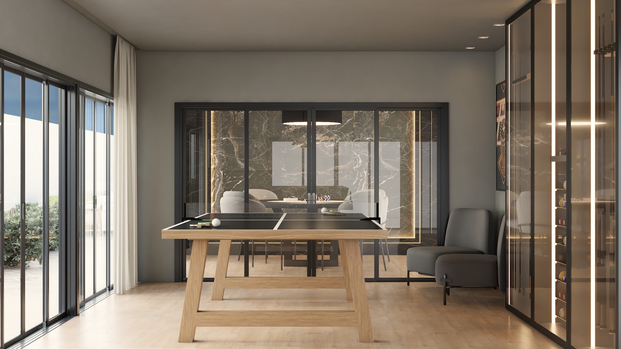 Istanbul Park Home — sala de poker 3, JKX  Empreendimentos e construções, Vila Nova, Porto Belo SC