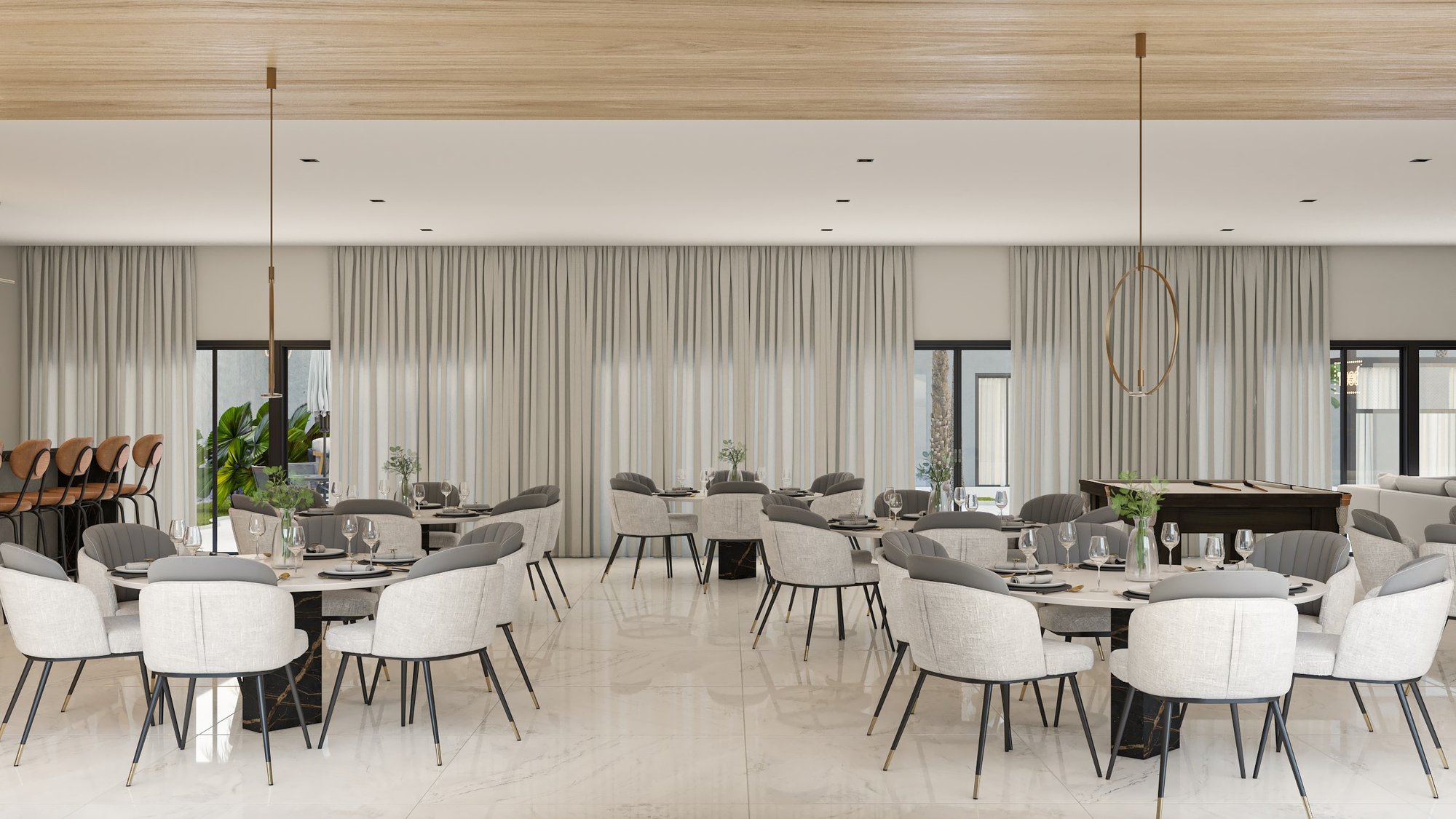 Istanbul Park Home — salao de festa 6, JKX  Empreendimentos e construções, Vila Nova, Porto Belo SC