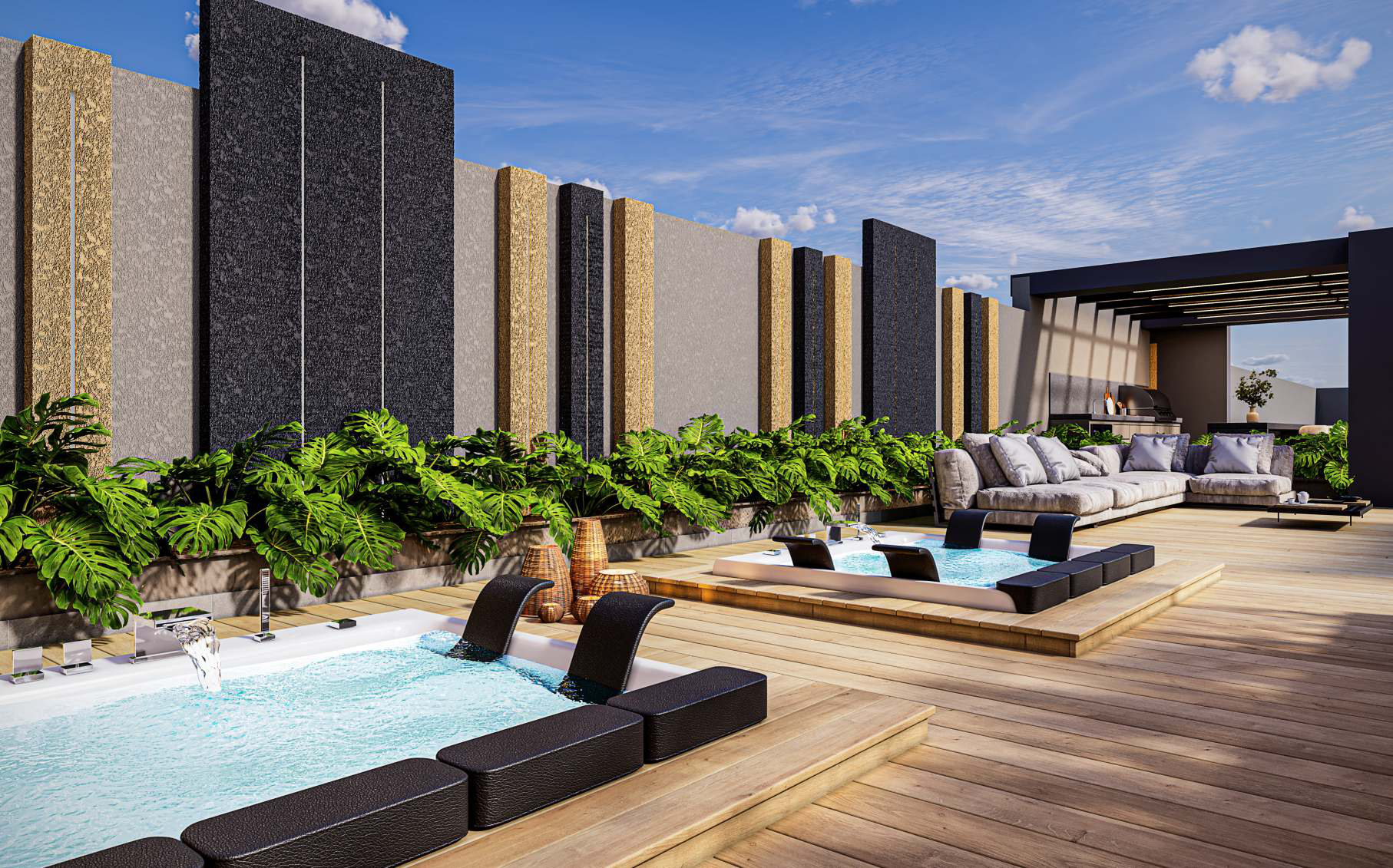 Kansas City Residence — Hidromassagem e spa, Fascon, Balneário Perequê, Porto Belo SC